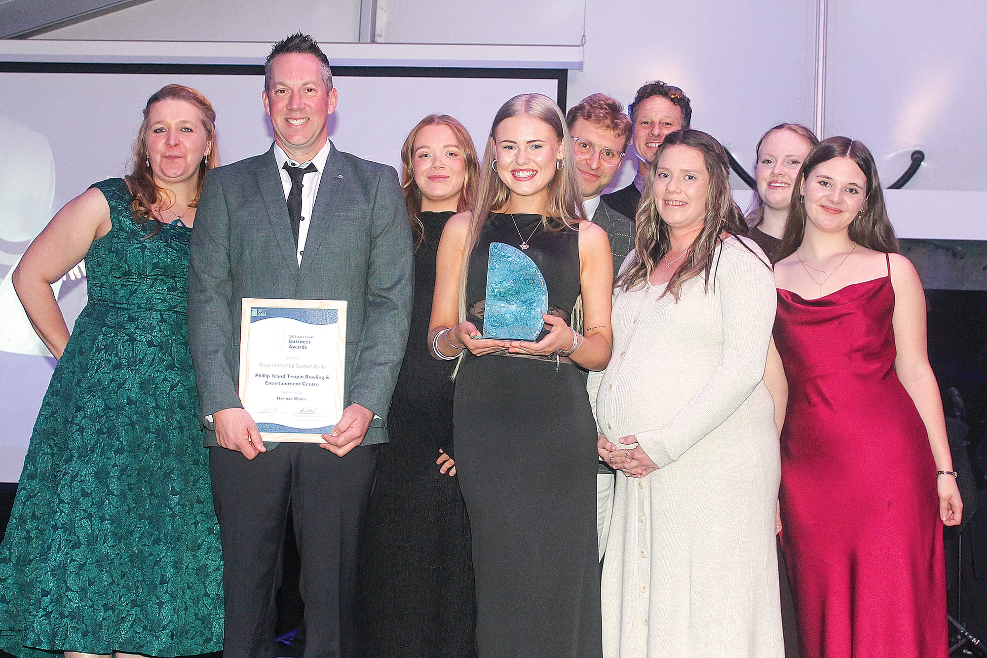 Phillip Island Tenpin Bowling & Entertainment Centre (winner) Environmental Sustainability and (runner up) Marketing and Communications (Judged Awards) B61_3425