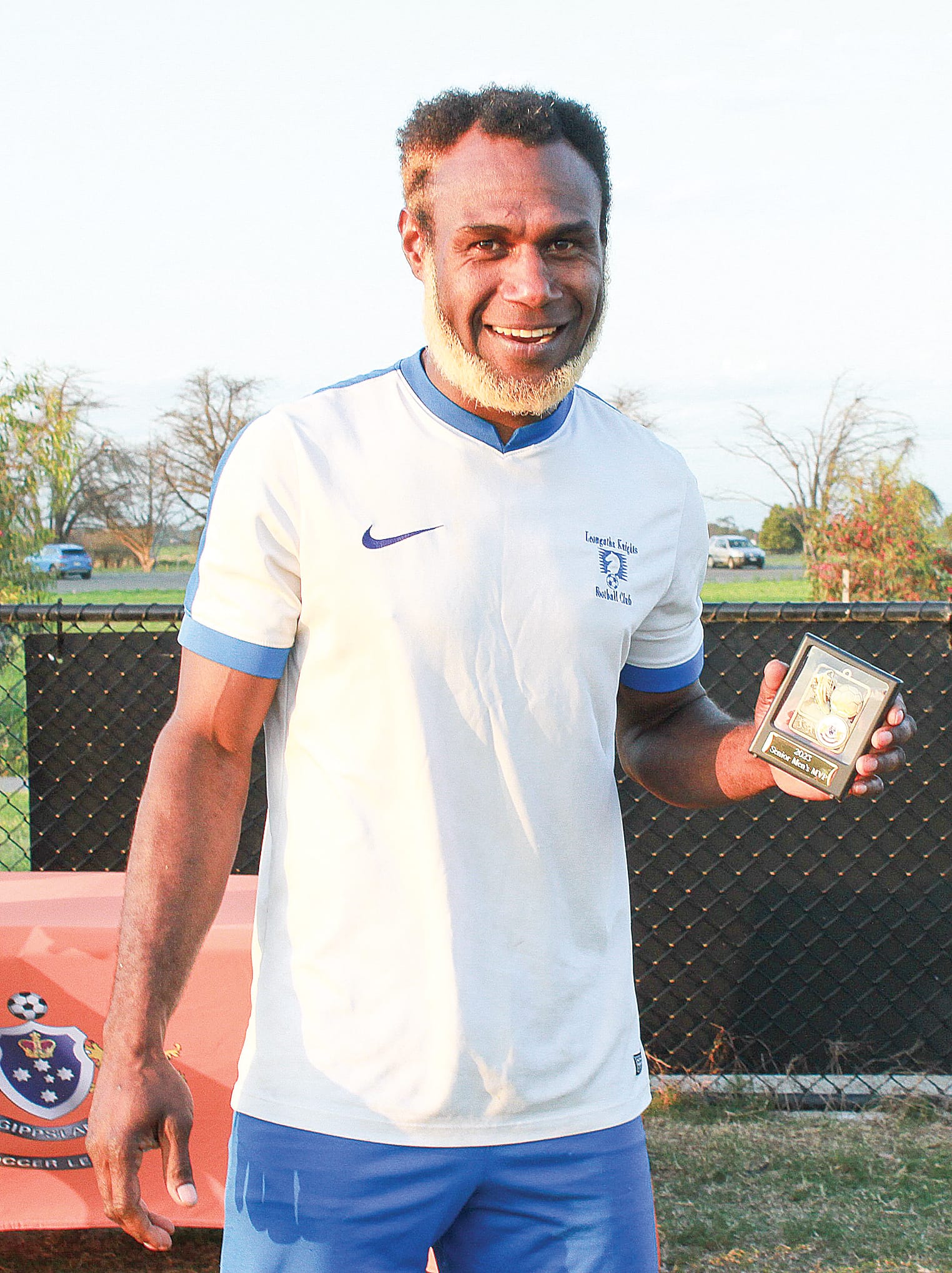 John Stephen from Leongatha was the Senior Men’s most valuable player.