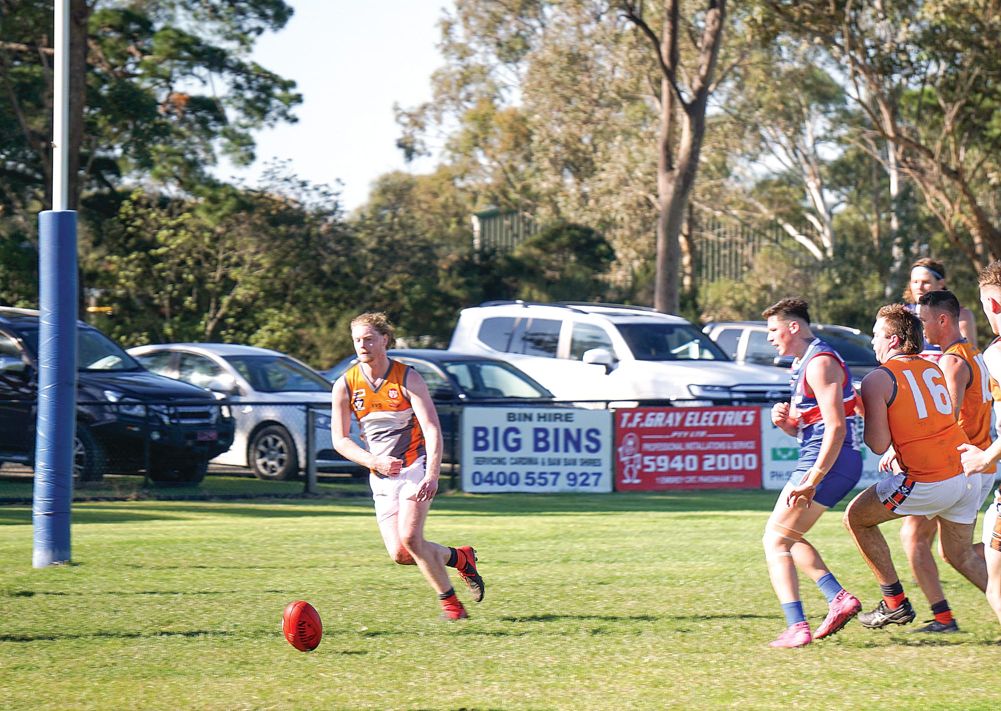 Korumburra-Bena are looking at taking the first step on the way to revival under new president Ken Myors. B02_4722