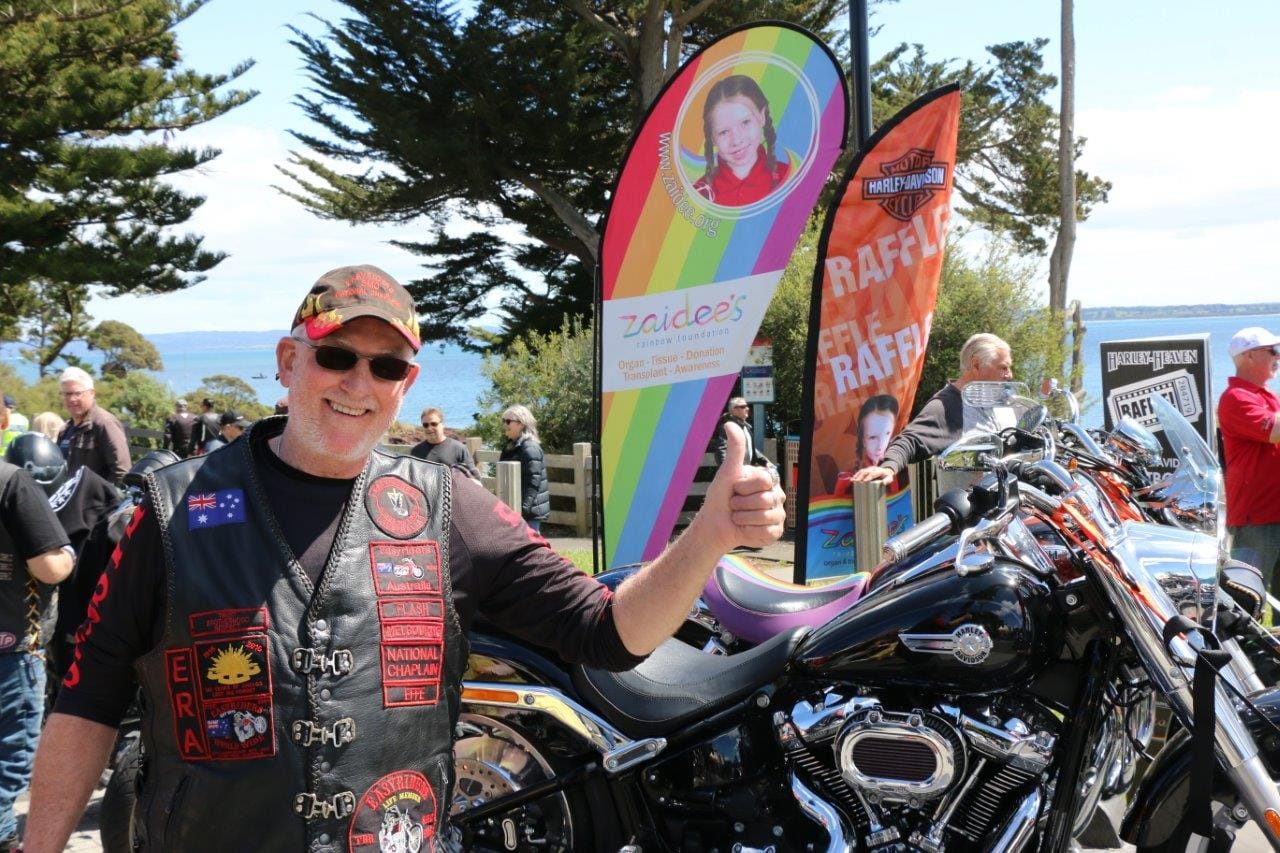 Chaplain of Easyriders Australia Social Motorcycle Club Steven Ward of Tarwin Lower did the honours at the Blessing of the Bikes in Cowes in October and the Deputy Mayor Cr Leticia Laing welcomed the riders but it wasn't enough, we're told.