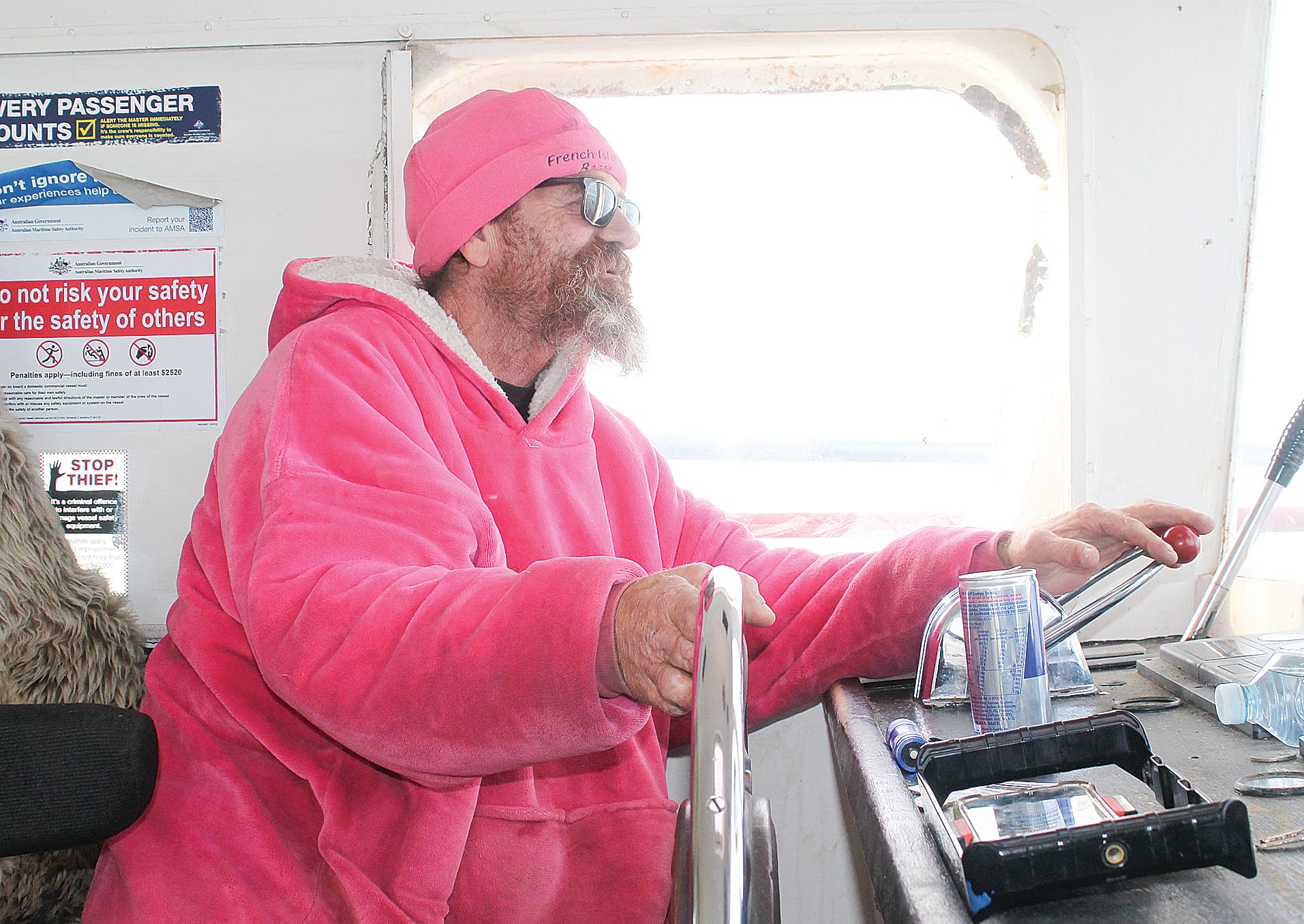 Fighting to keep the French Island barge service local