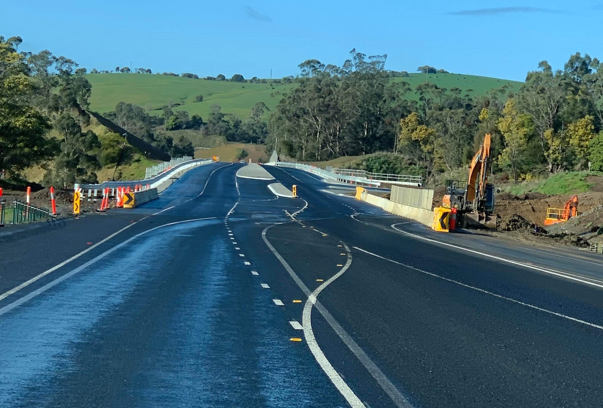 Highway lines causing confusion at Koonwarra, they say