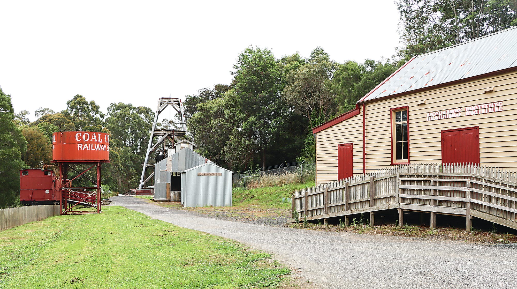 Friends of Coal Creek is calling for the area’s coal mining history to be a feature of a revitalised park. A11_1124
