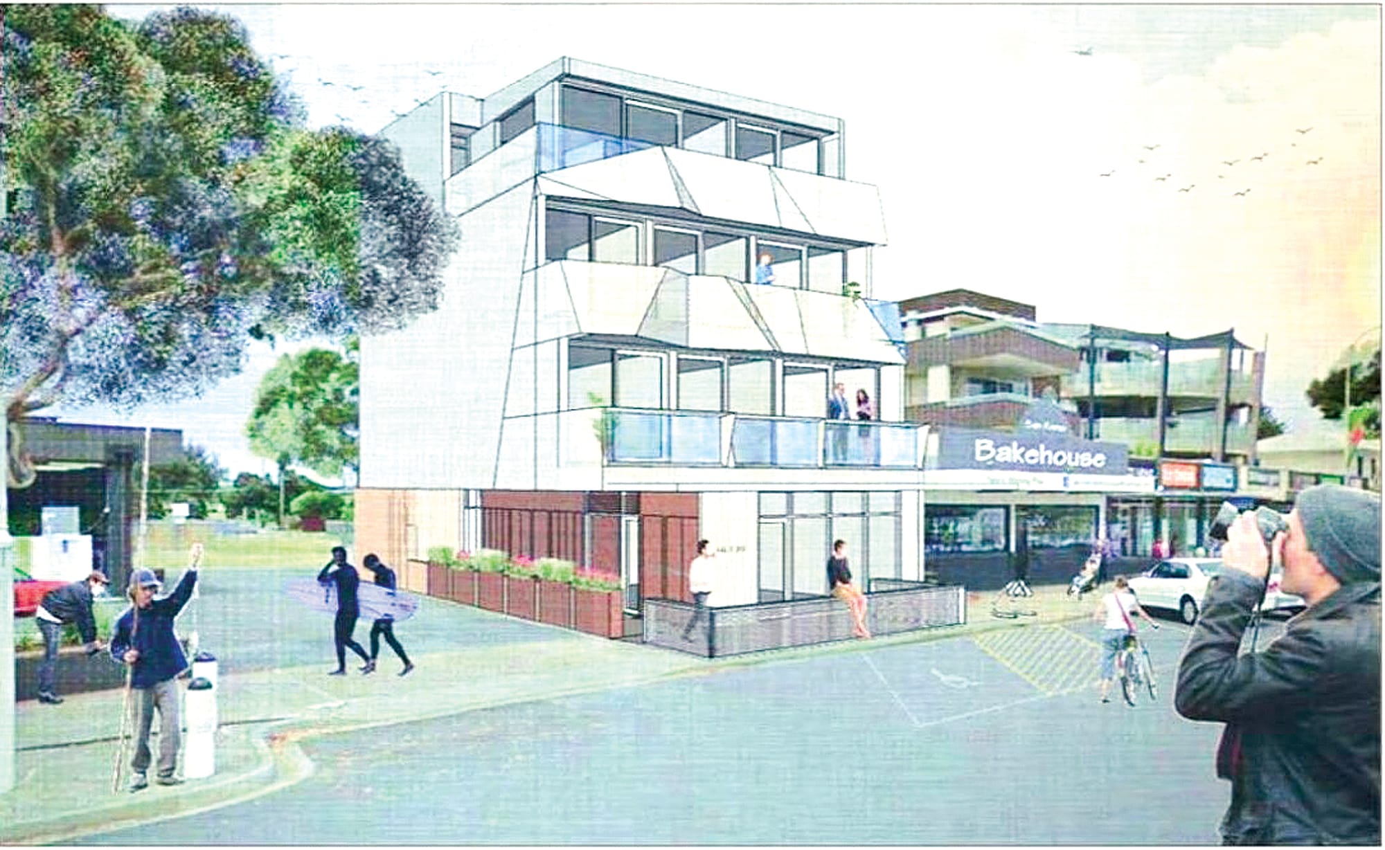 Four-storey office block for San Remo