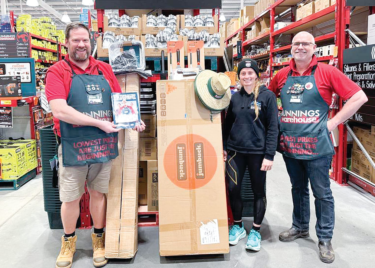 Bass Coast Breakers will receive a barbeque prize pack as part as Carly Heislers is acknowledged as part of the Legend of the Tongs initiative. 