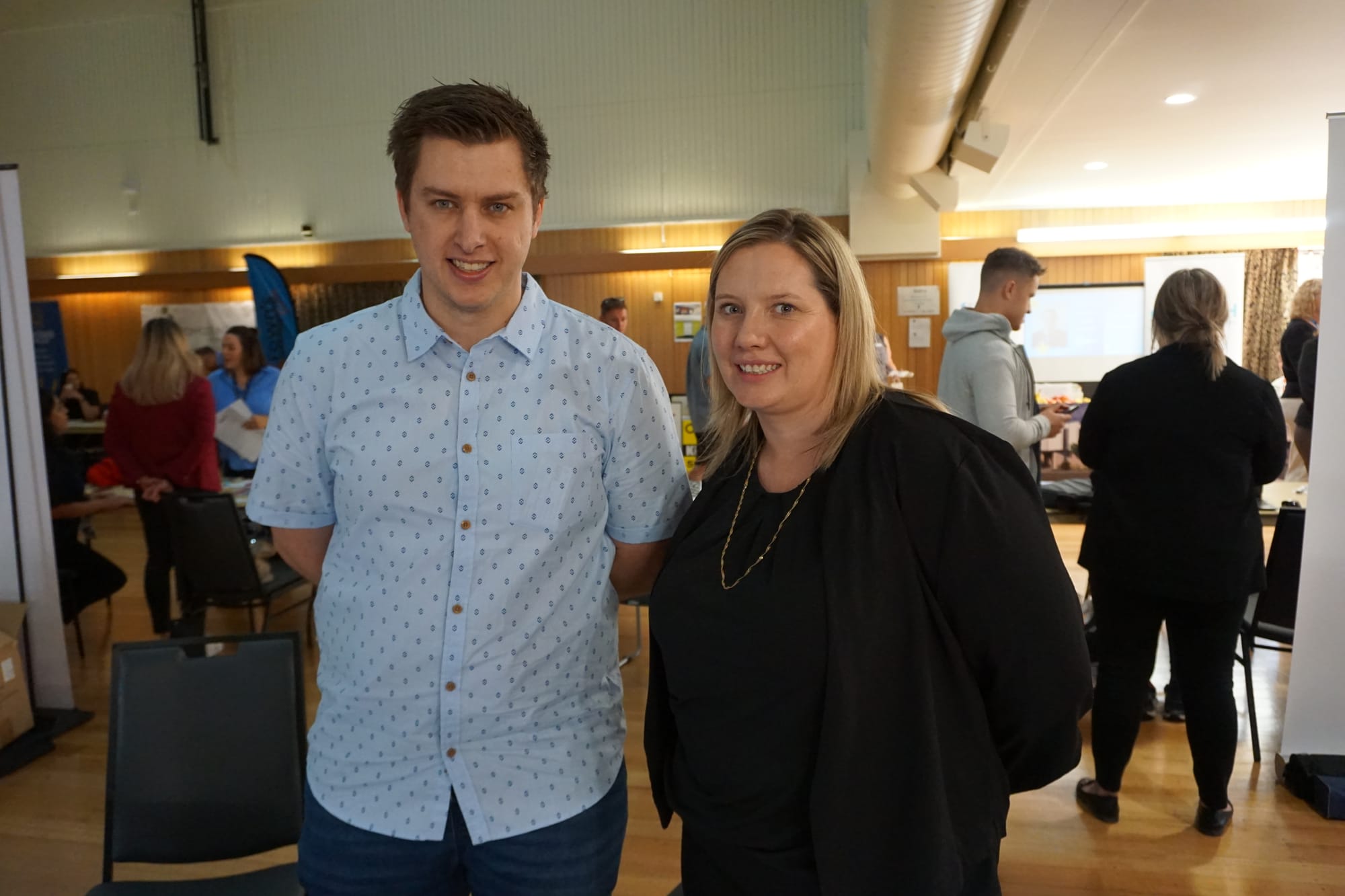 Disability Connect Victoria personnel coordinator and recruitment/HR Brooke Spinks were hoping to attract jobseekers who may be interested in support work.&nbsp;


