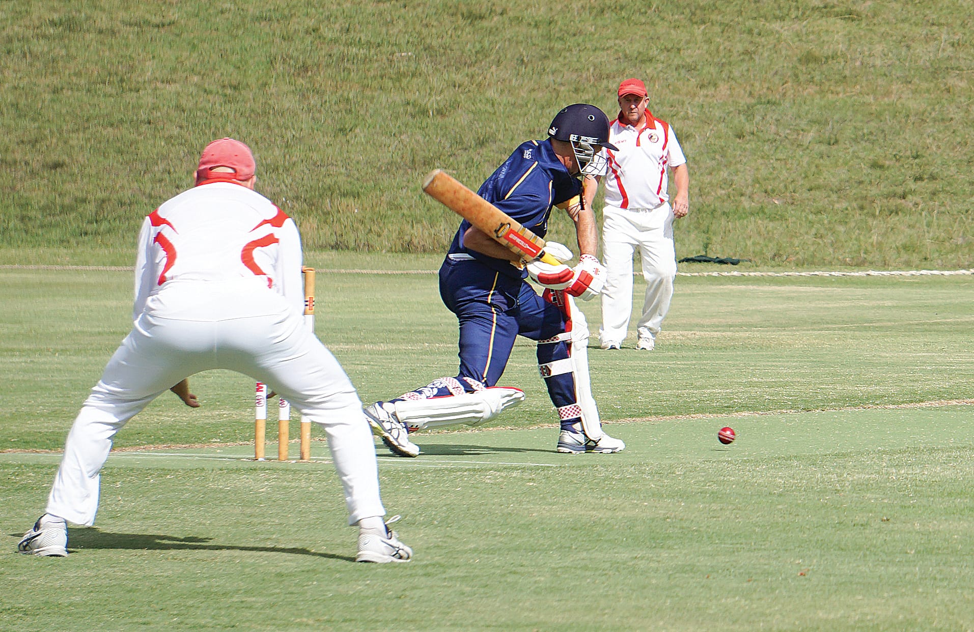 The intensity continued to grow in the second innings for Koonwarra as Mick’s incredible form dominated.