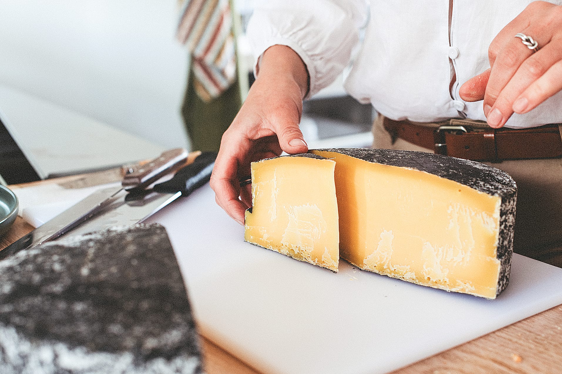 Up to 100 varieties of soft and hard cheeses are available from local, national and international artisan cheese makers at the Loch Cheese Merchant. 