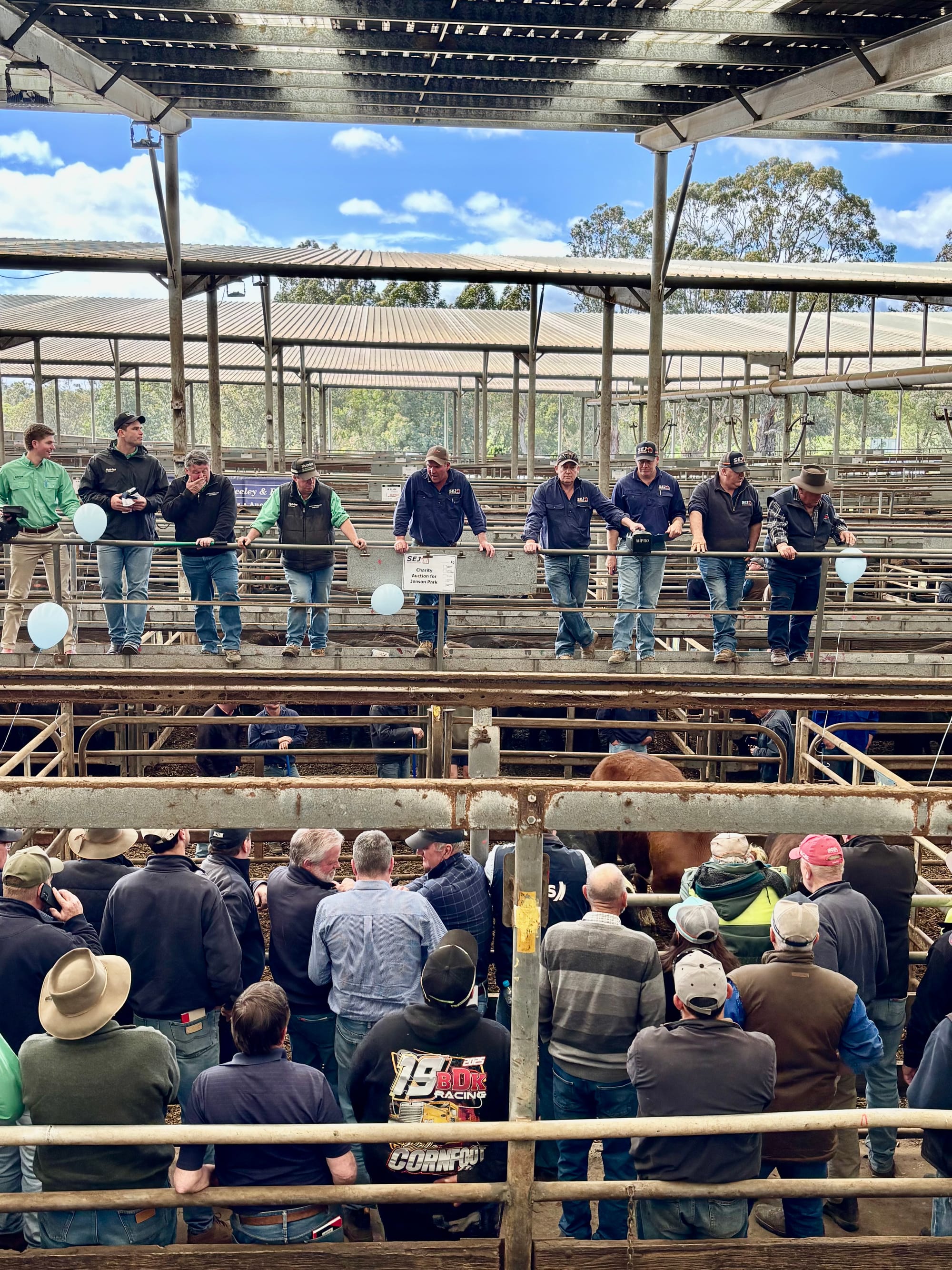 Spectacular success at fundraising auction to support family