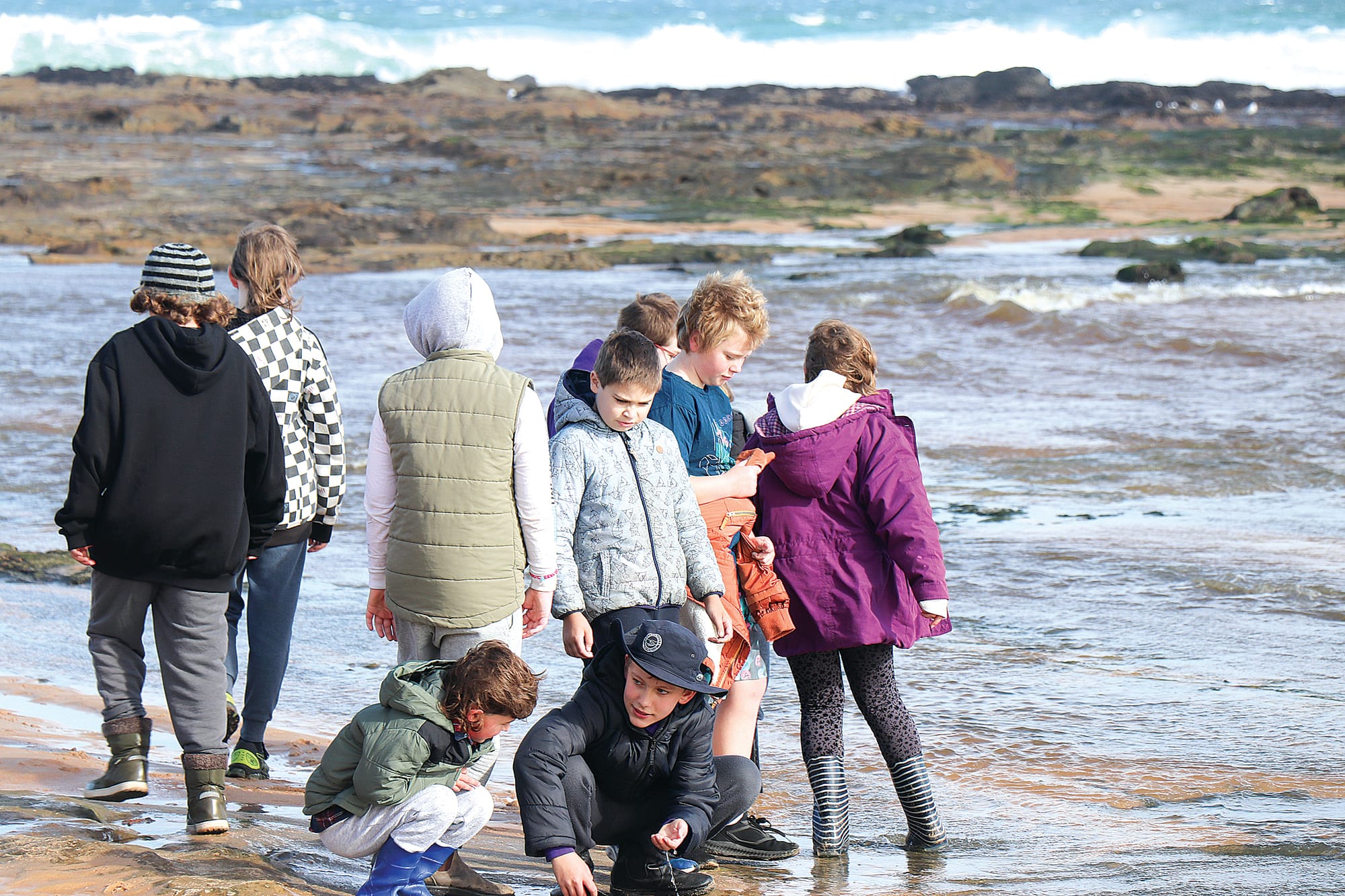 “Kugerungmome Kids” Day consisted of Powlett River Primary School students taking part in an environmental excursion at the Powlett River Mouth. Z03_2023