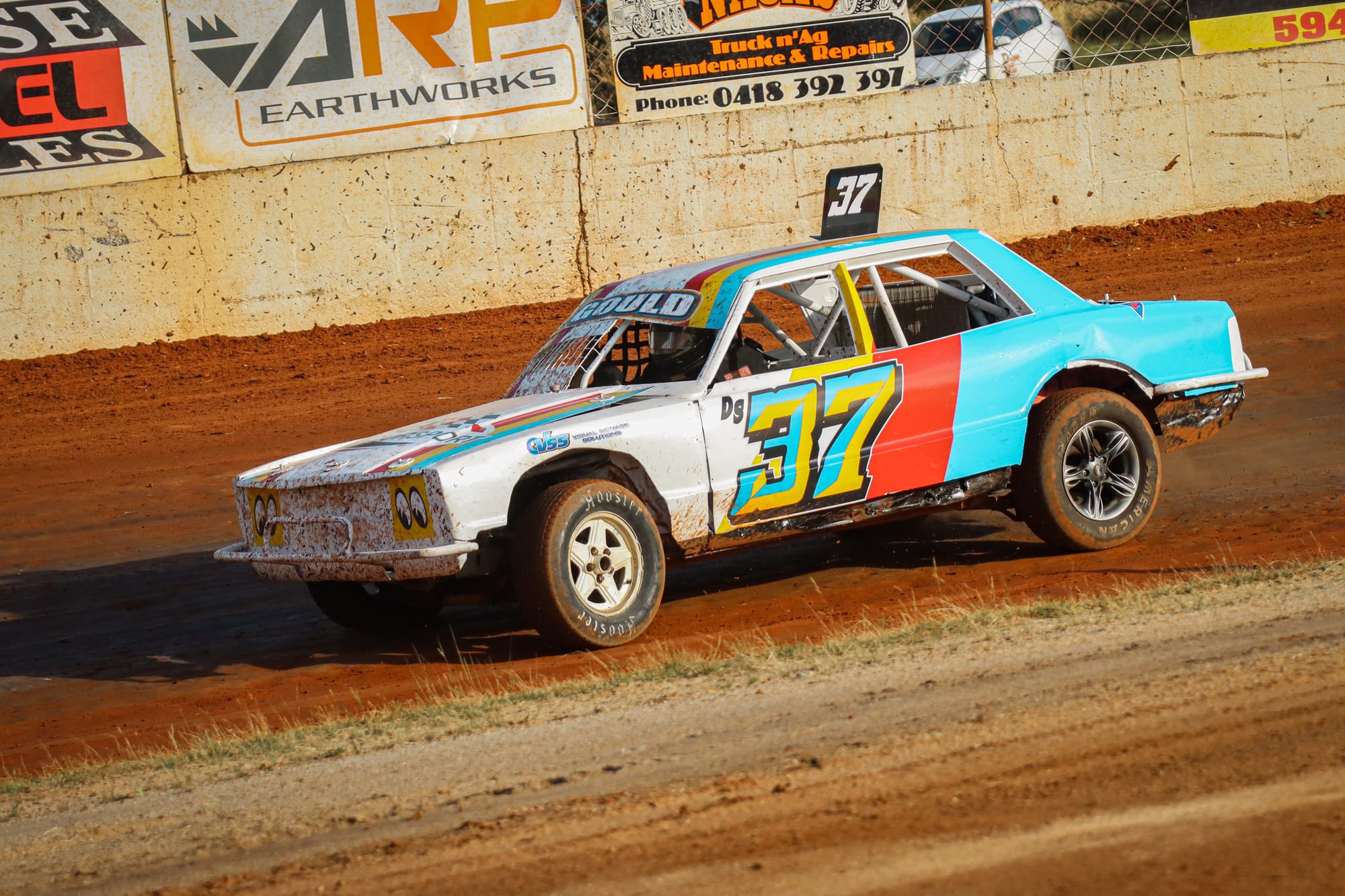 Sports sedan car 37. Ray Gould. Photo: Napier photography - Louise Norman. 
