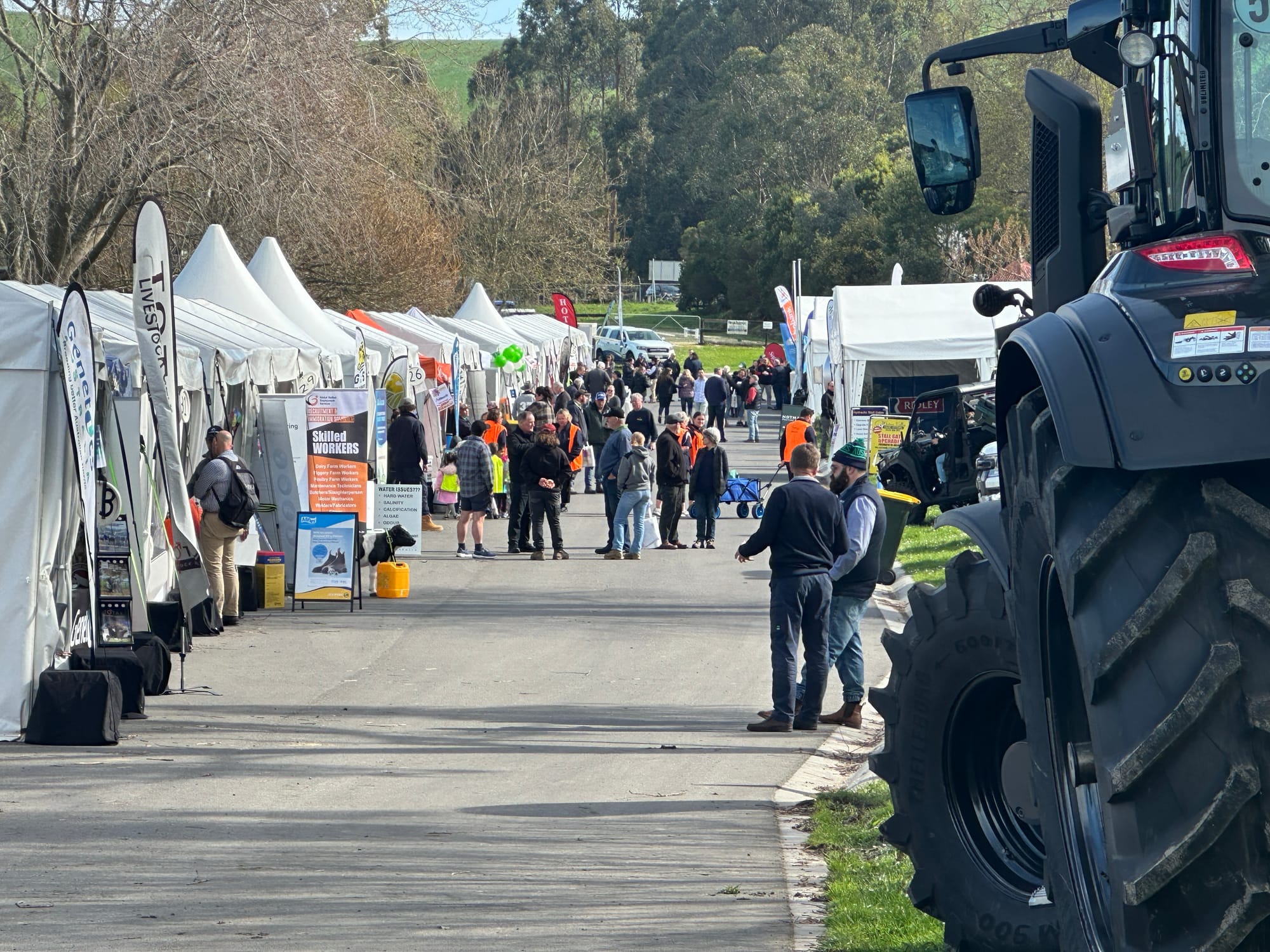 The 25th Dairy and Farming Expo is on now