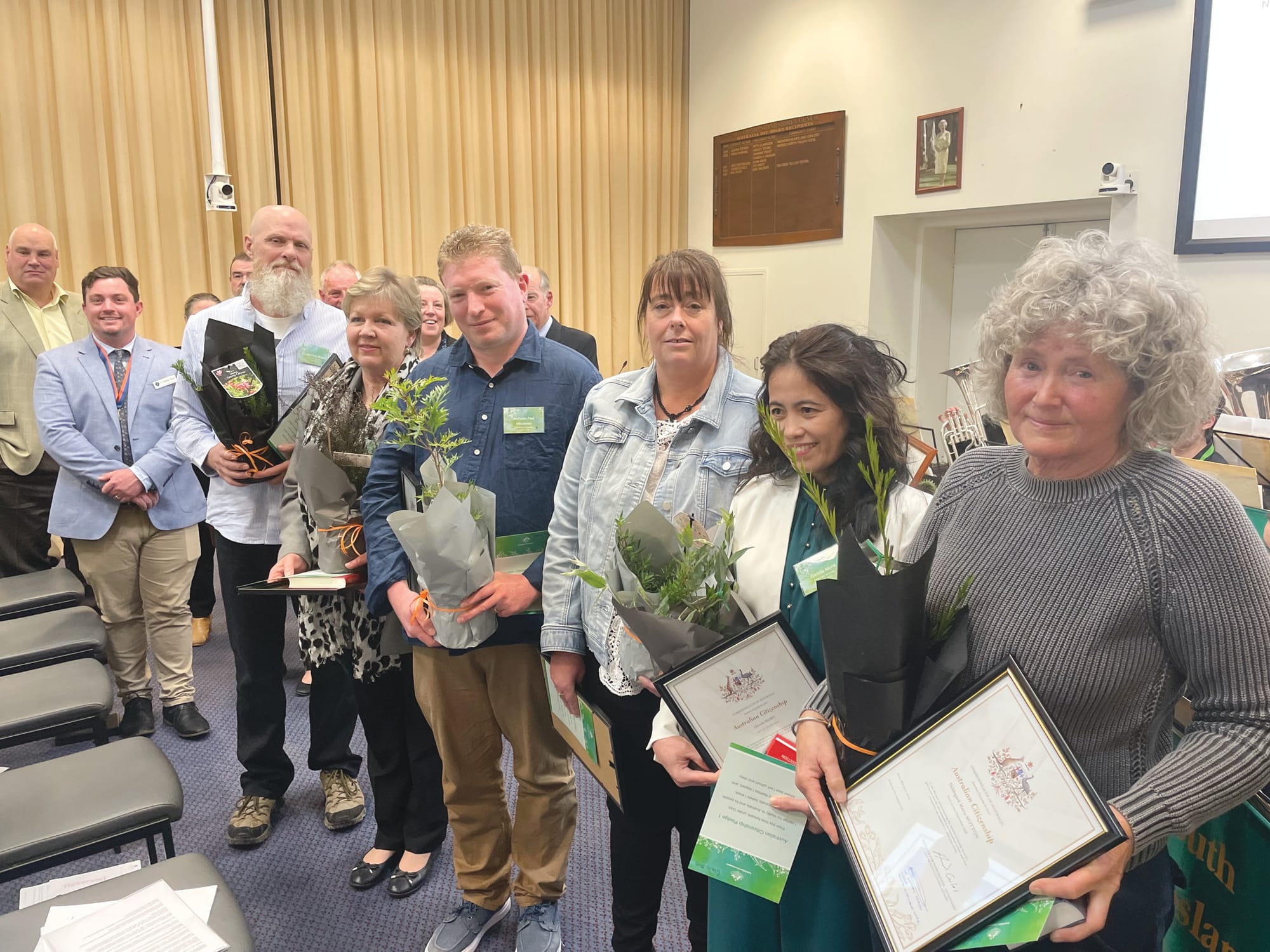 New Aussies celebrate official citizenship