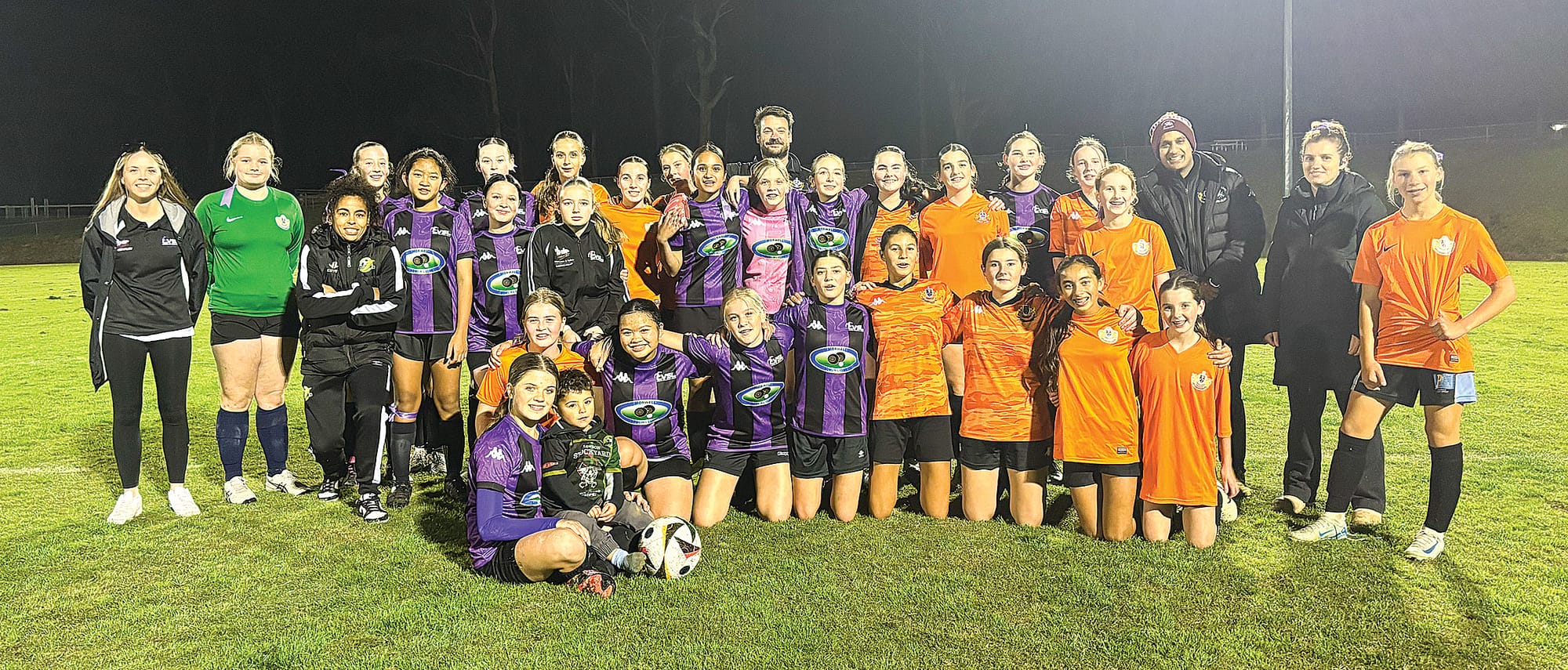 LVSL and GSL U14 representative squads enjoyed a recent friendly under Friday night lights.&nbsp;
