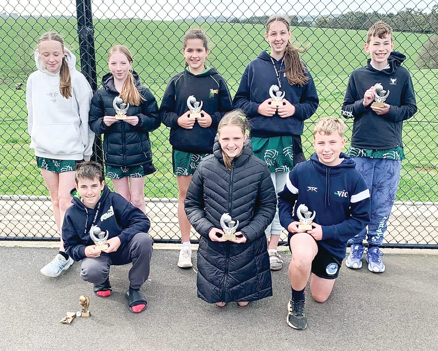 13 & Under Top Age: Leongatha Town Netball Club Black 13 defeated Leongatha Town Netball Club Orange 10. Best on Court Rhys Grist.