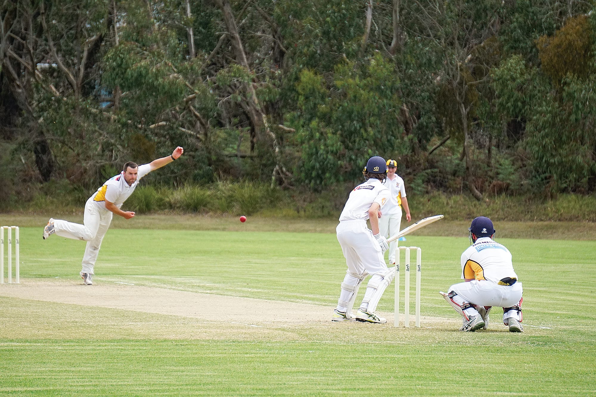 Foster’s Josh Toner was dominant against Inverloch. Ns07_4824
