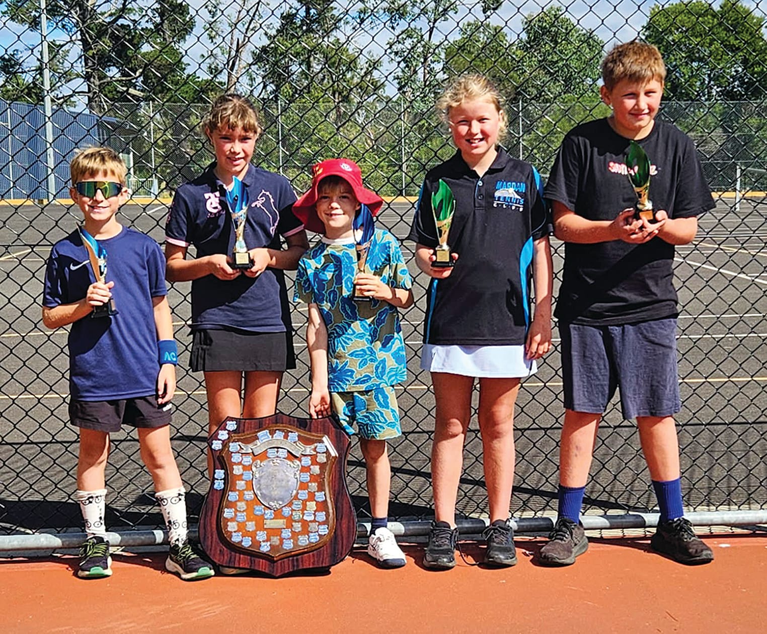C Grade: Halle Witten, Riley Collier, Quinn Donaldson, Amy Campbell and Jack Evans.