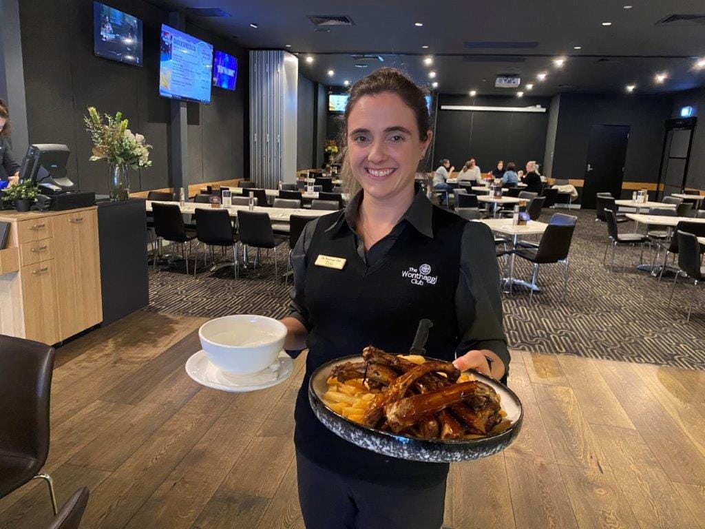 Warm up with a value meal at The Wonthaggi Club
