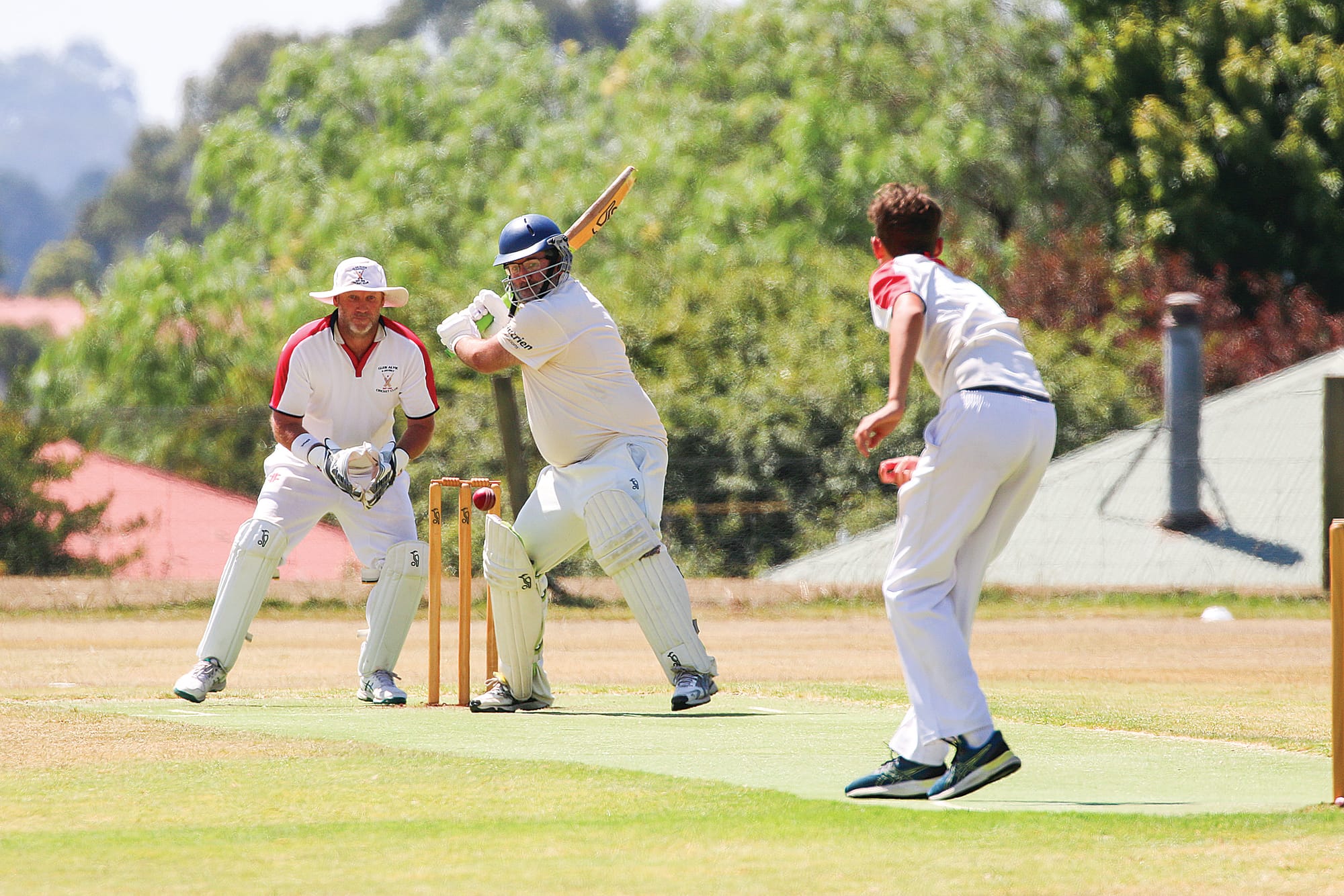 Imperials’ stalwart Kristian Gray scored a handy 65. C48_0525
