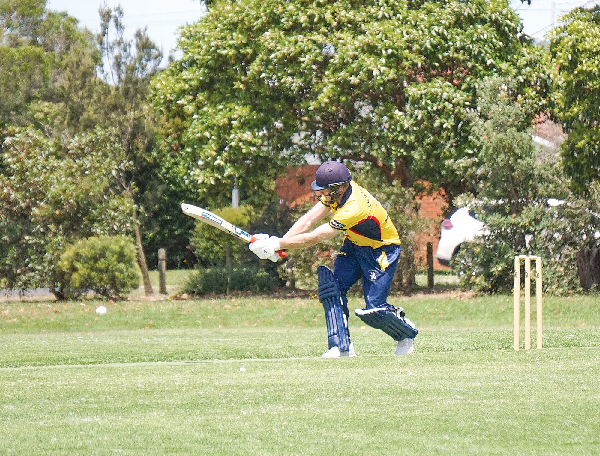 Daniel Mock hits a cracker.