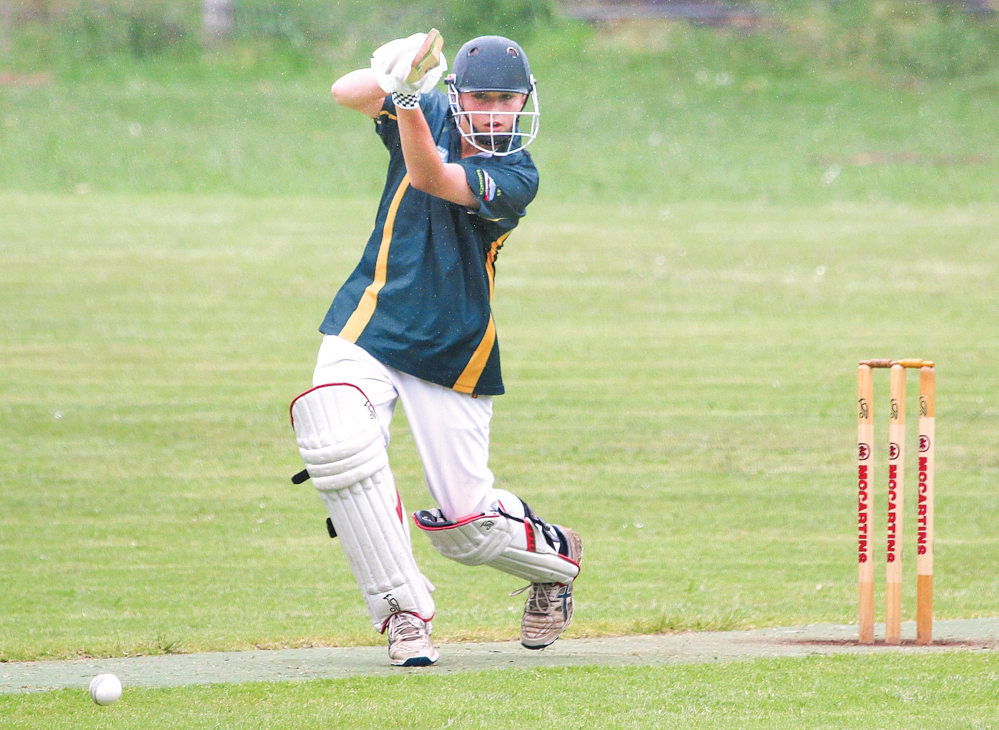 Town’s Rhett played some nice shots at the top of the order in C2 on Saturday.