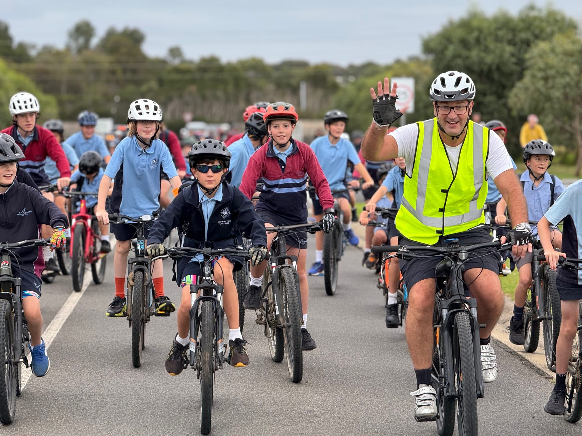 A harmonious ride to school
