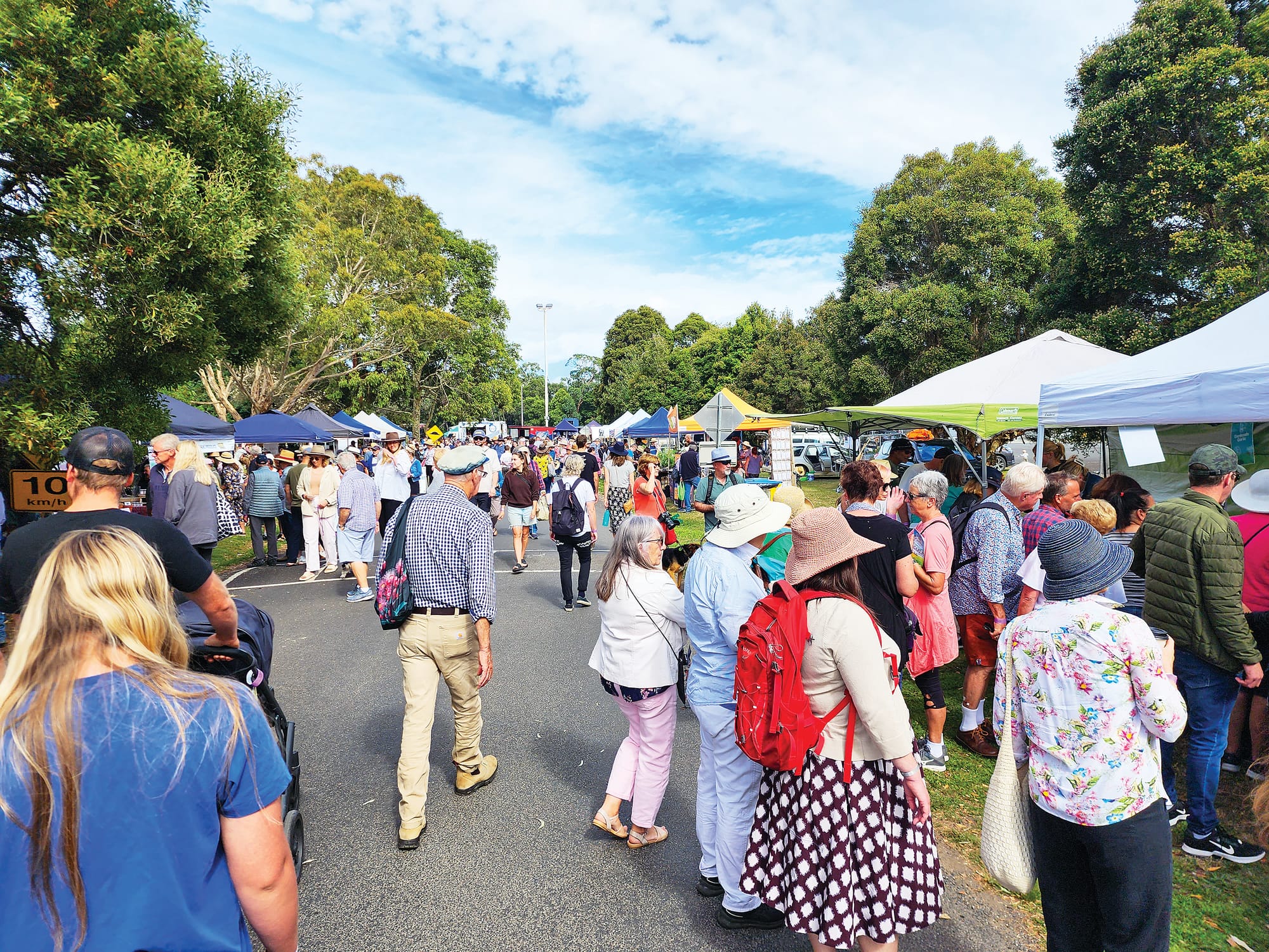 Hundreds flocked to Meeniyan Garlic Festival on Saturday with strong crowds enjoying the perfect weather. C53_0823
