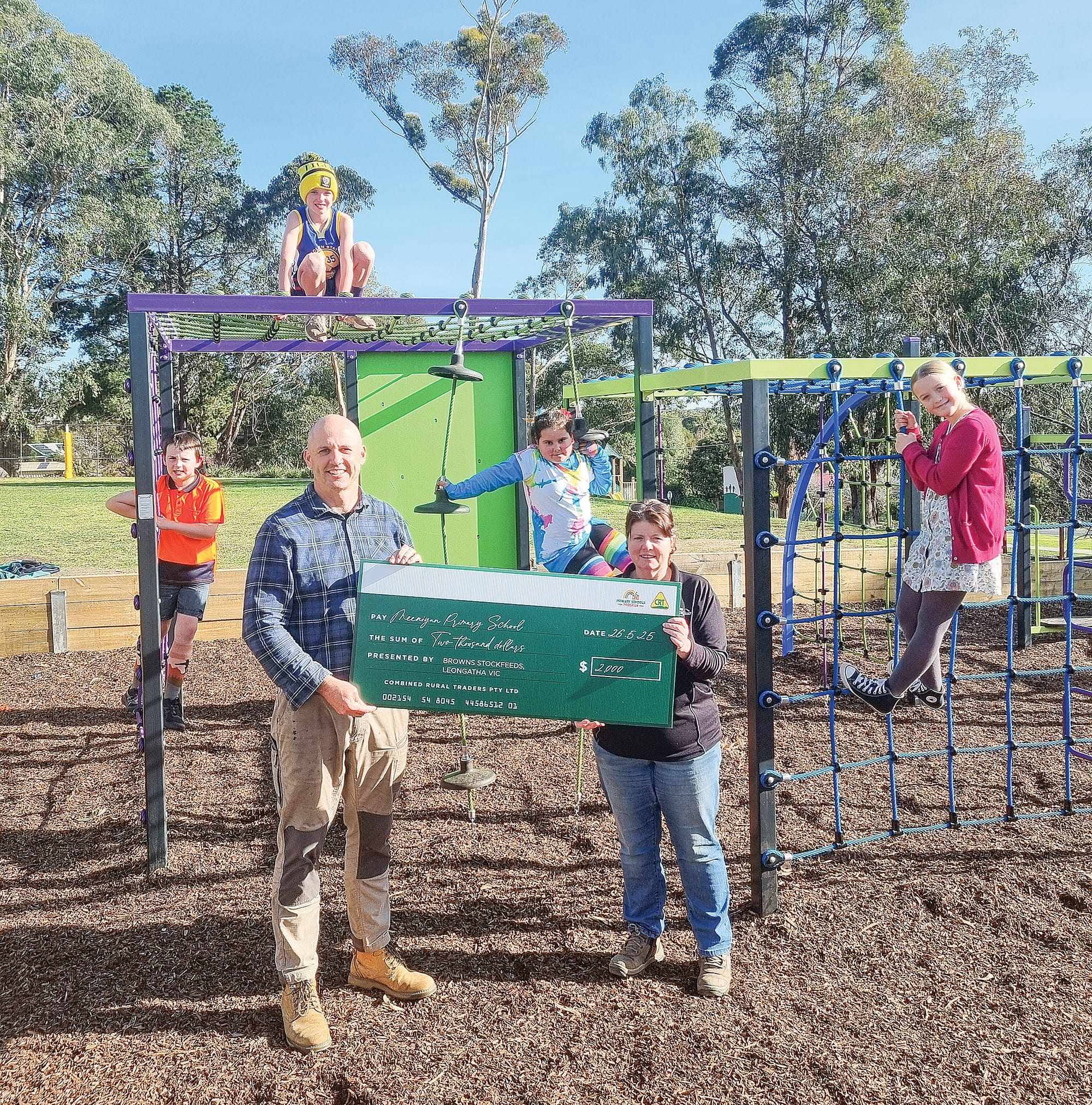 CRT Primary Schools Program funding awarded to three South Gippsland Parent and Friends Associations