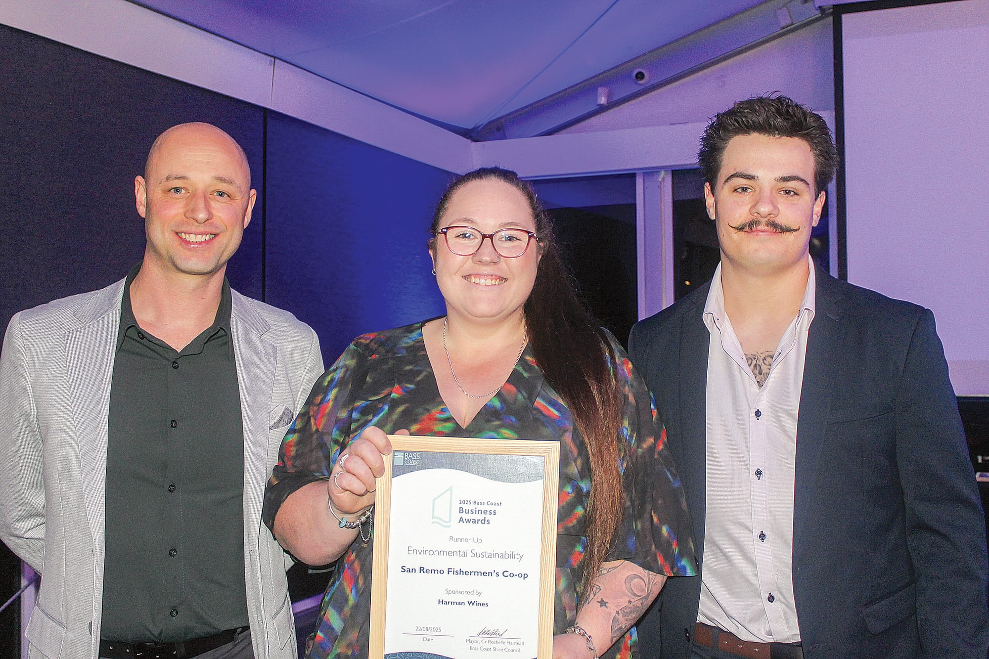 San Remo Fishermen’s Co-op (runner-up) Environmental Sustainability (Judged Award). B60_3425