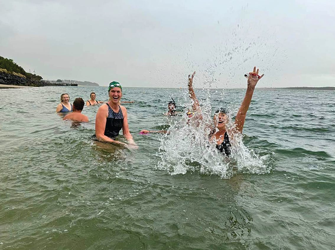 Icebergs take the plunge during the winter solstice
