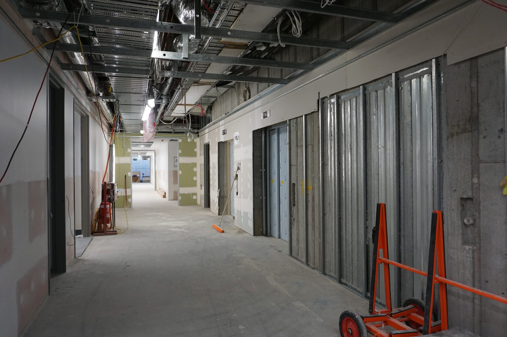 New elevators will be dedicated for staff and patients while others will be for general public use.&nbsp;

