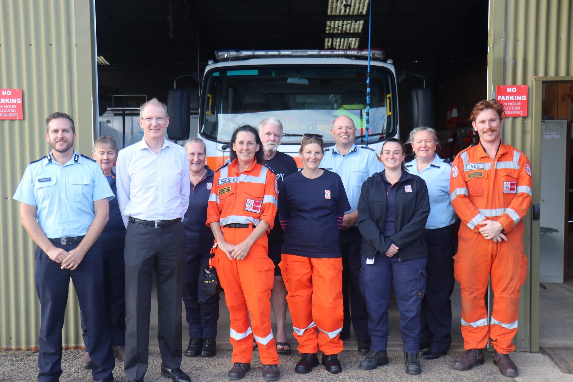 VICSES CEO supporting regional units