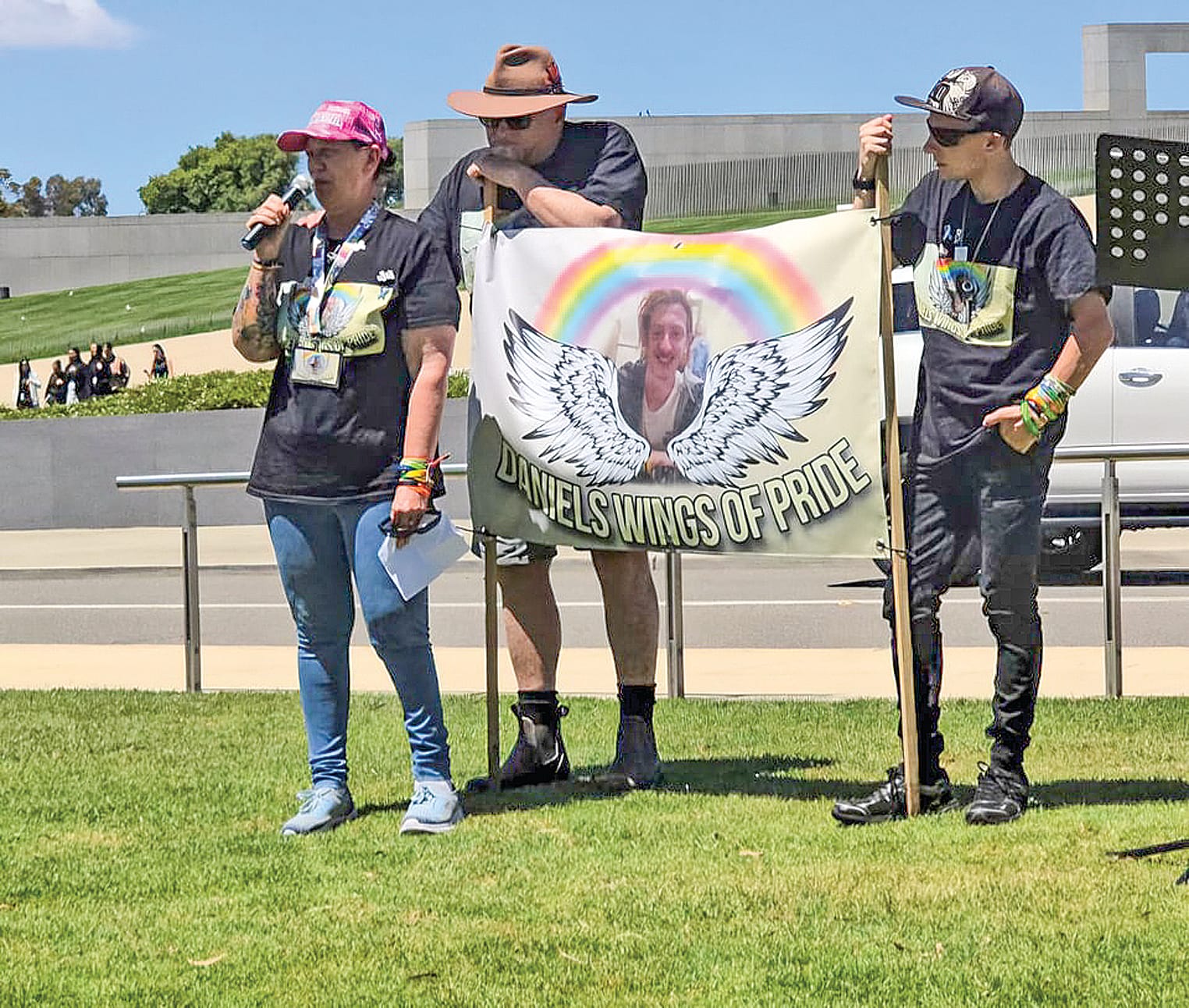 It was an emotional day at Parliament as Donna shared her story in front of the strong crowd and handful of politicians last year in the hope of raising awareness and particurly resources in South Gippsland.