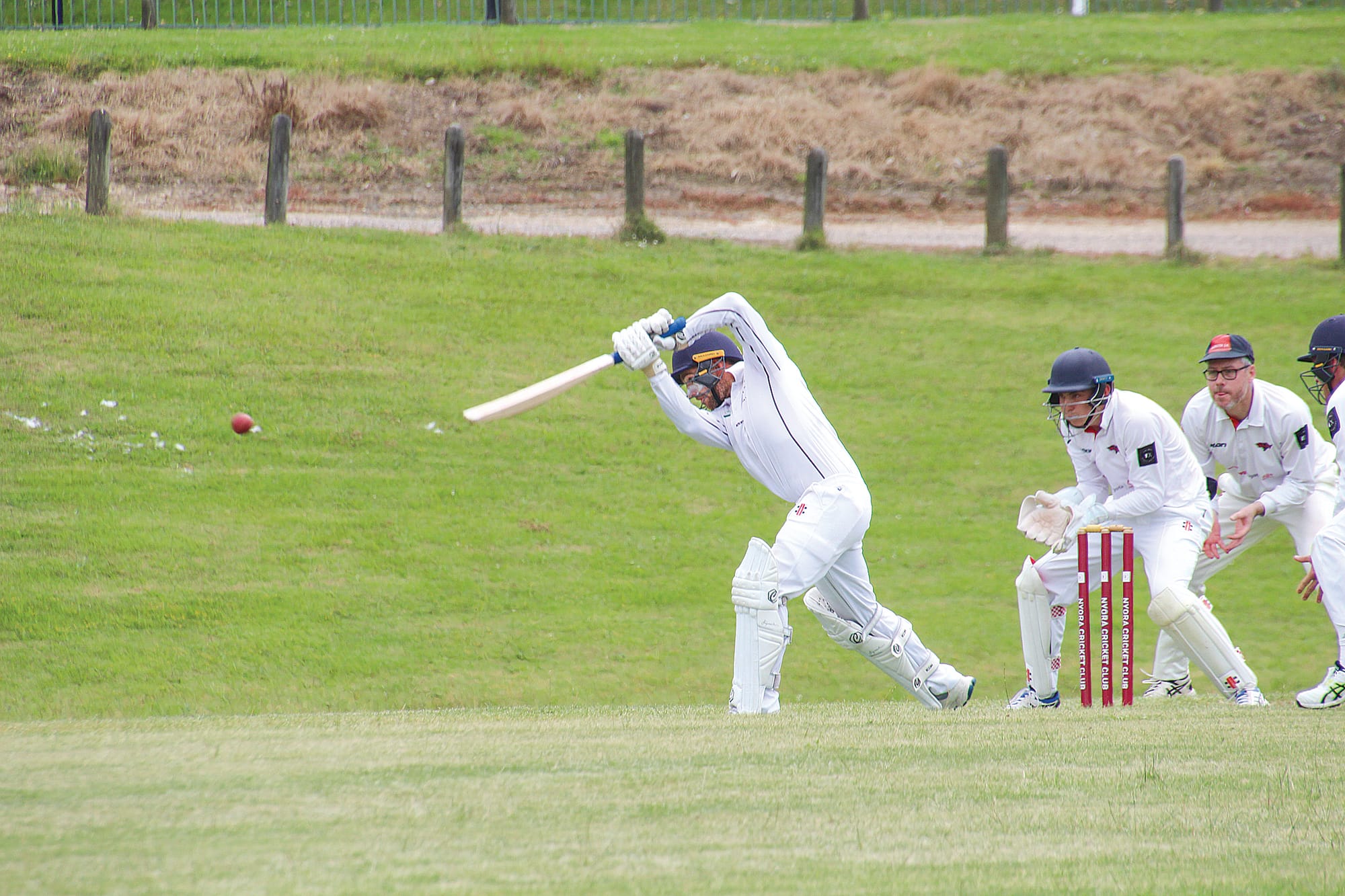 Bailey Henderson delivered 24 runs before being dismissed by a Cooper Newman catch. 
