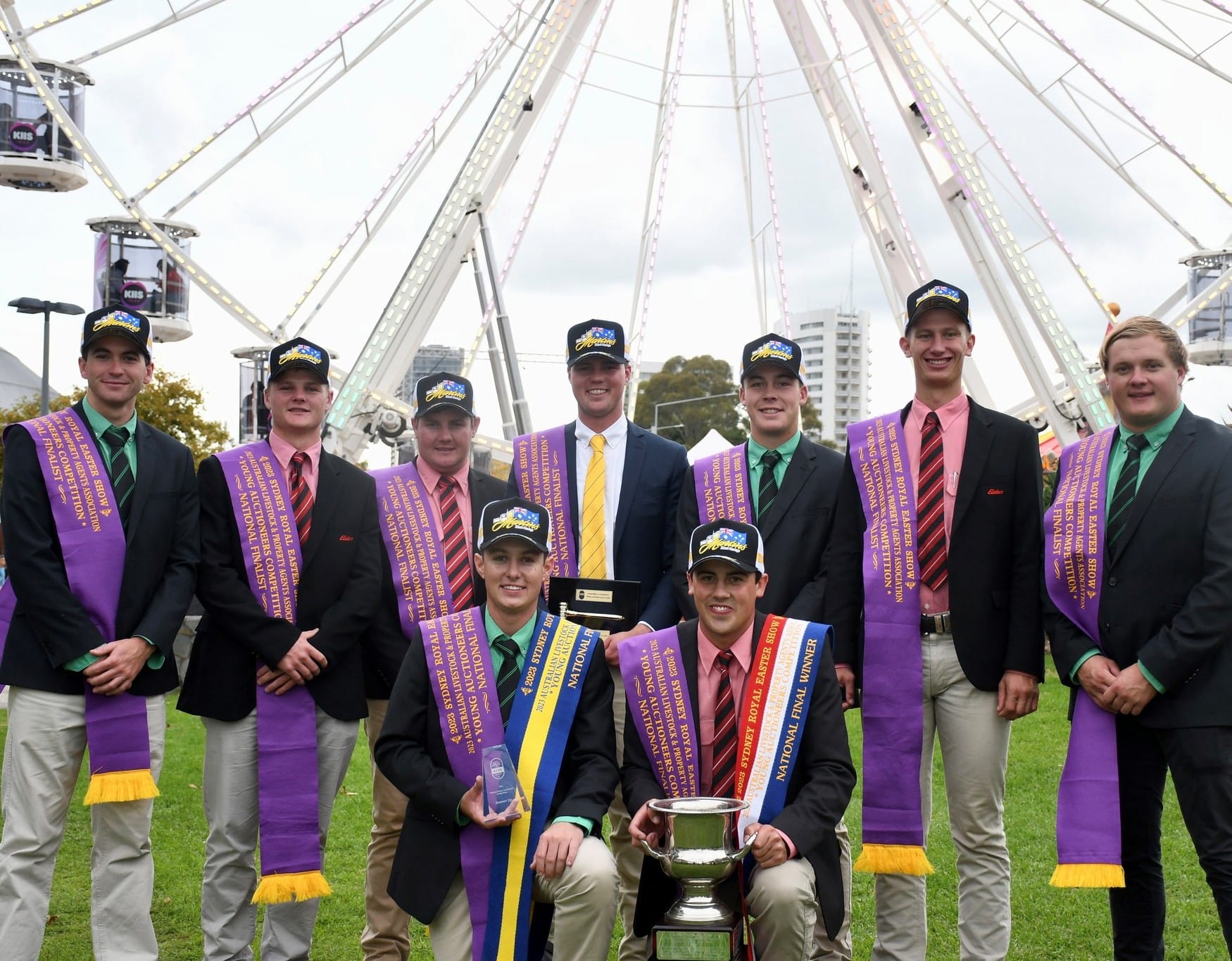 State winner Jack Ginnane competes at Sydney Royal Show