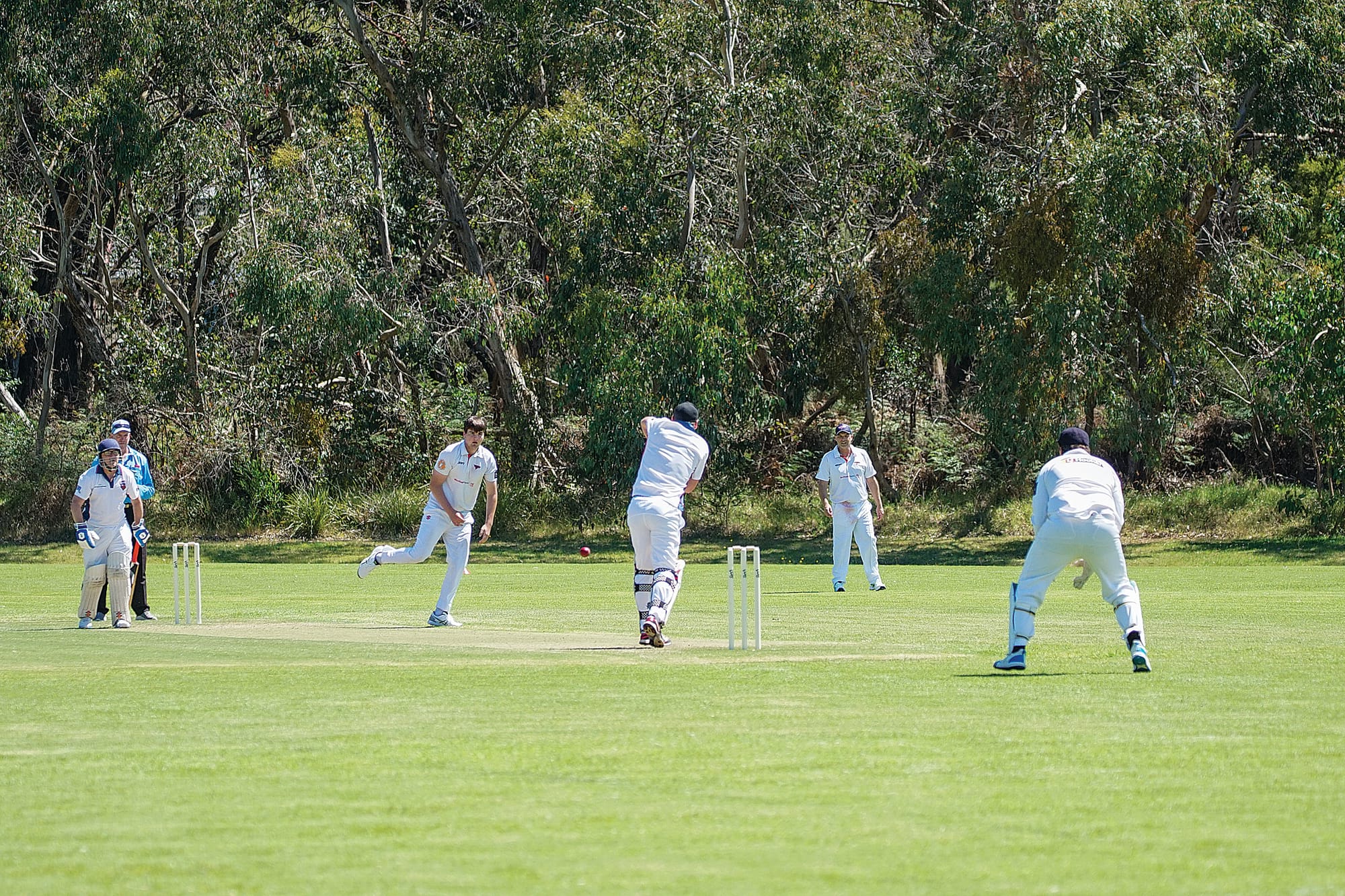 Inverloch’s Callan O’Flynn put MDU to the test. ns18_5024