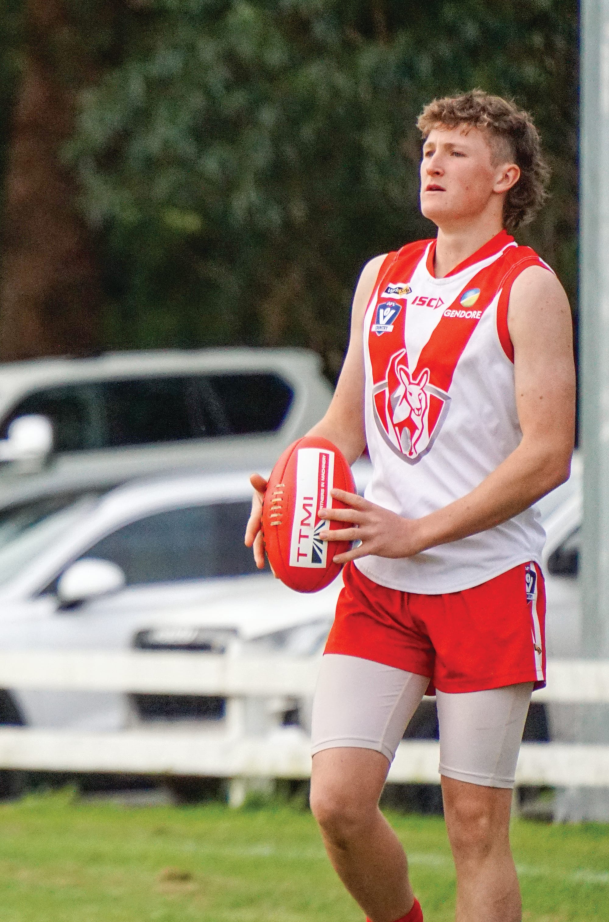 Wilkie&nbsp;Edgelow searches for an opening. Ns39_2025