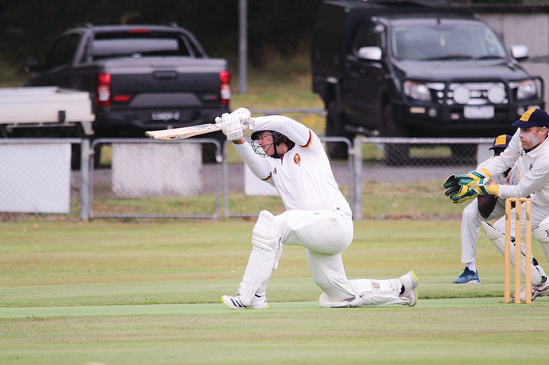 Wyatt’s ton sees Diggers post 300 on day one