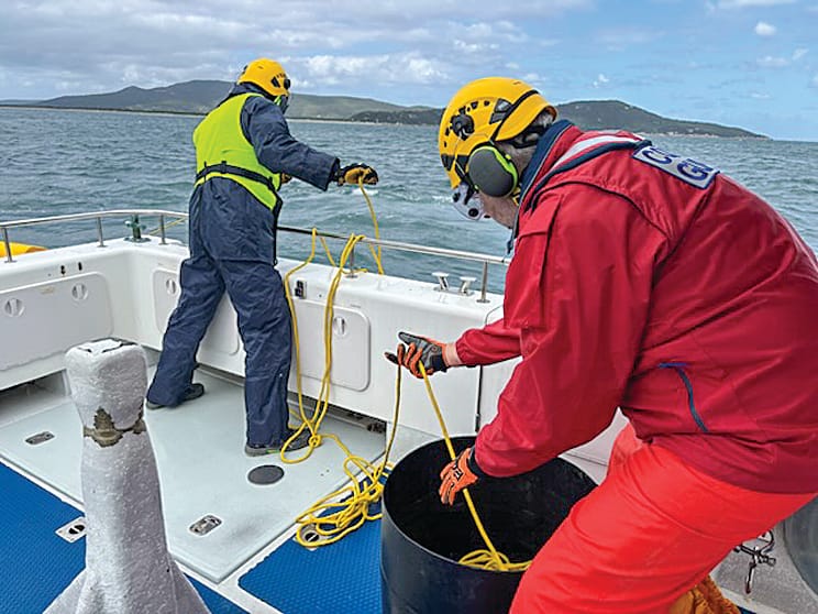 Mock rescue simulation was the name of the game in the joint training exercises which are conducted every six months.