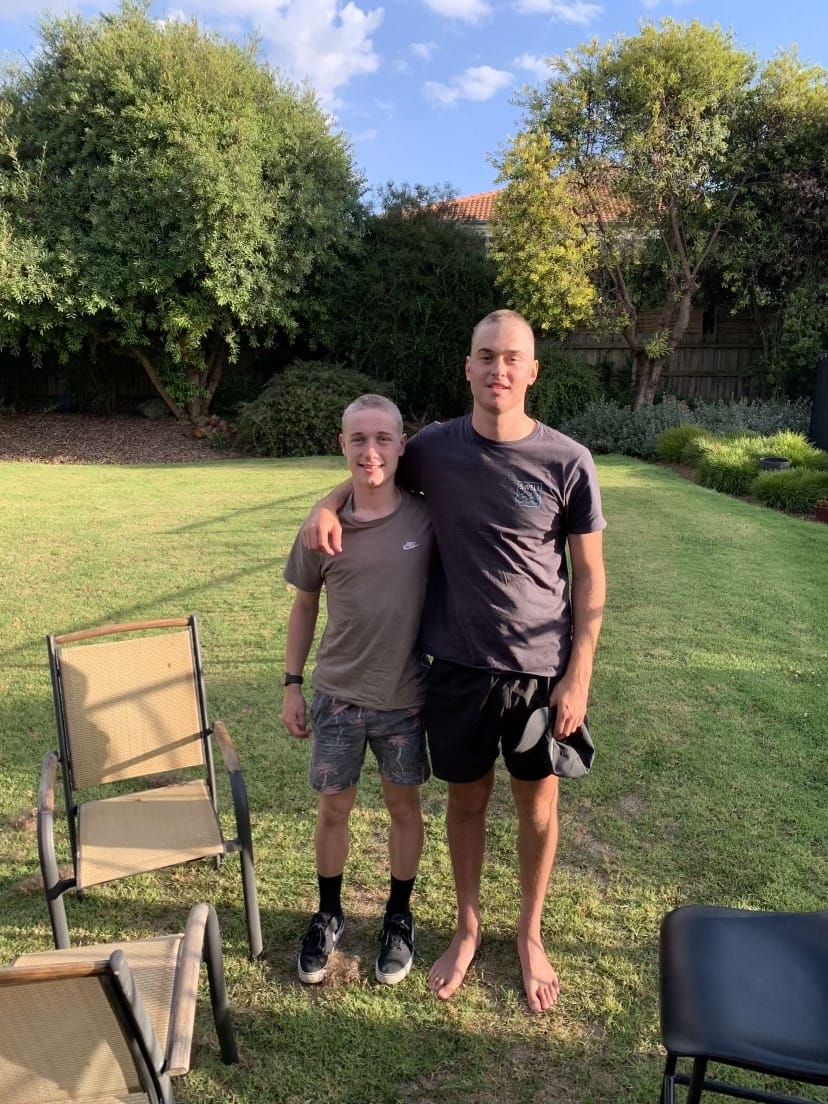 Parrots shed feathers for a cause