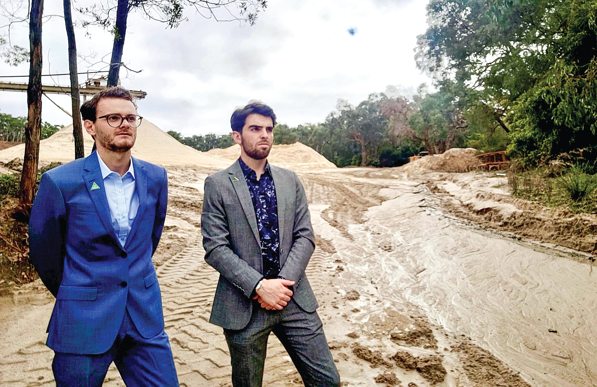 Sand mining key election issue for Greens