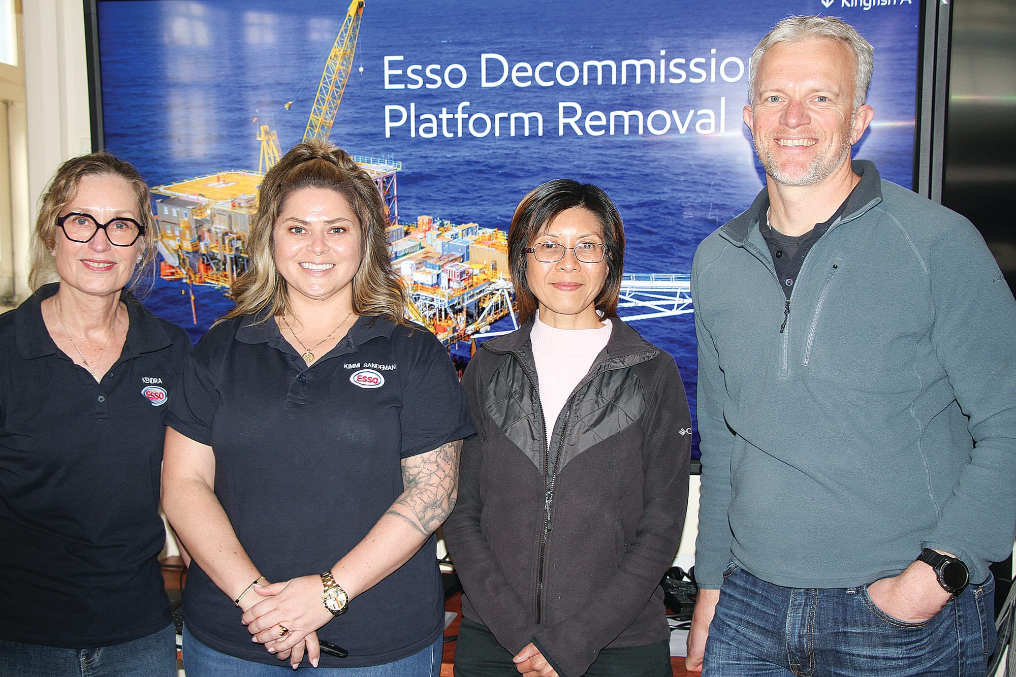 Esso denial on Corner Inlet dump claim