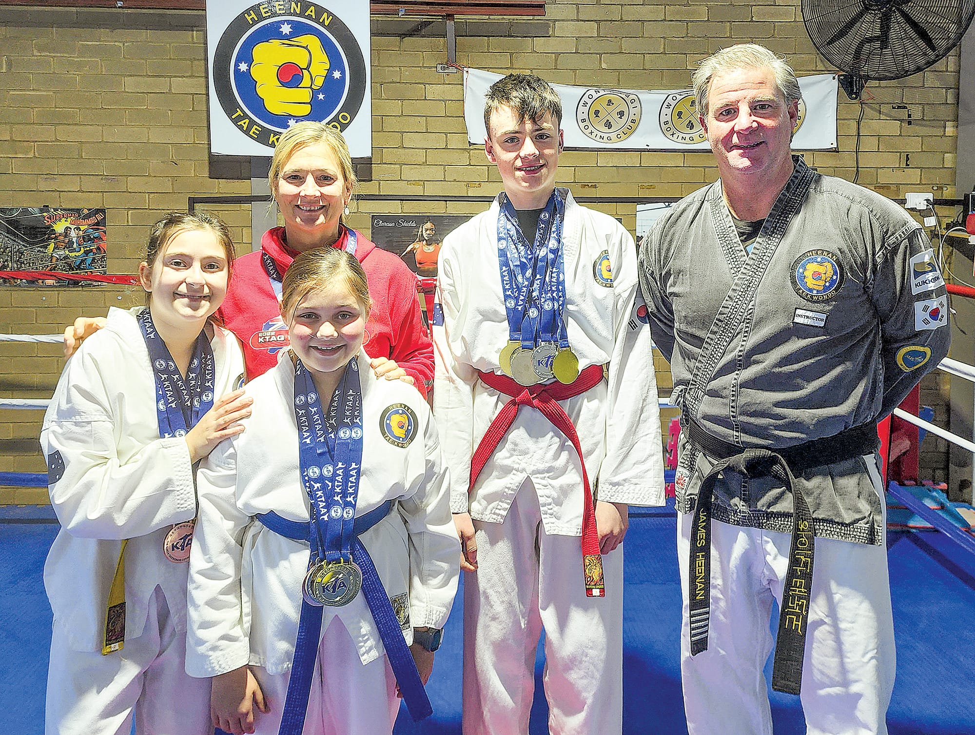 Success interstate for local Taekwondo students