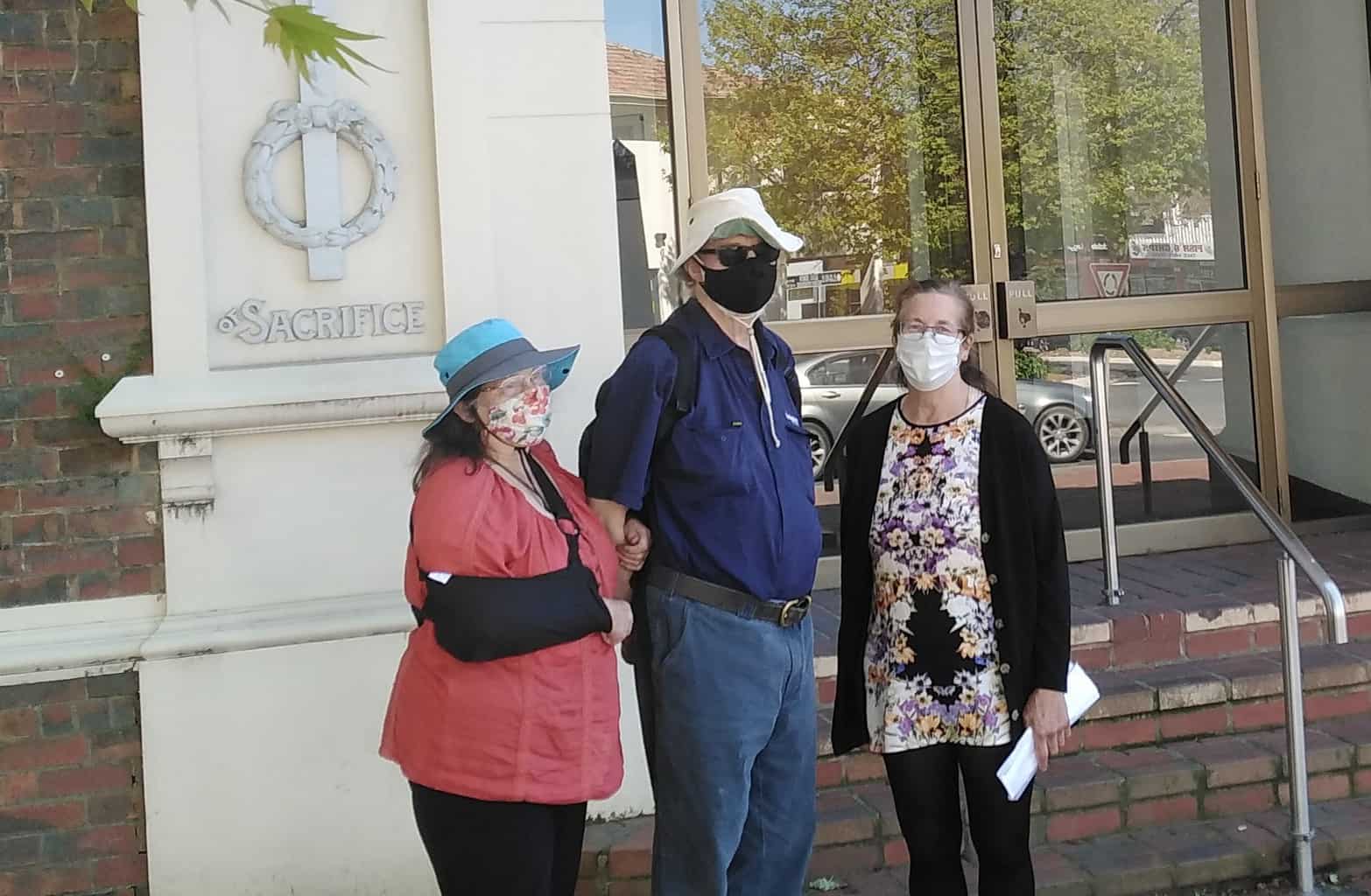 Candidate tests negative after hoax 'COVID' attack