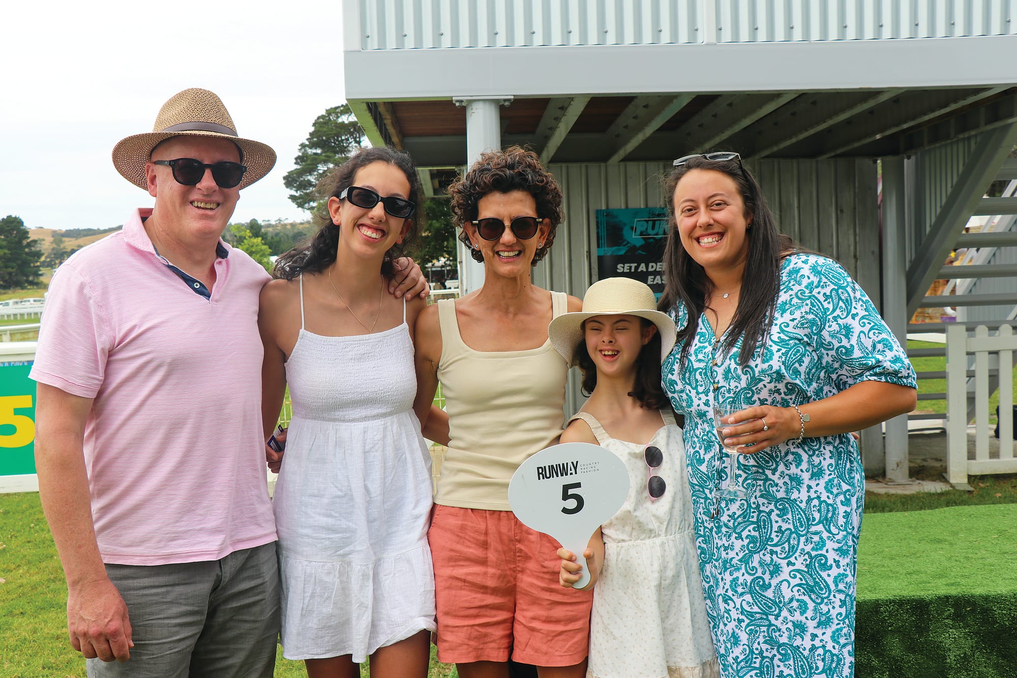 The Delosa enjoyed a day of racing and fashion at the Woolamai races on Saturday with young Sarah nominated as a finalist for fashions on the field. Z28_0523