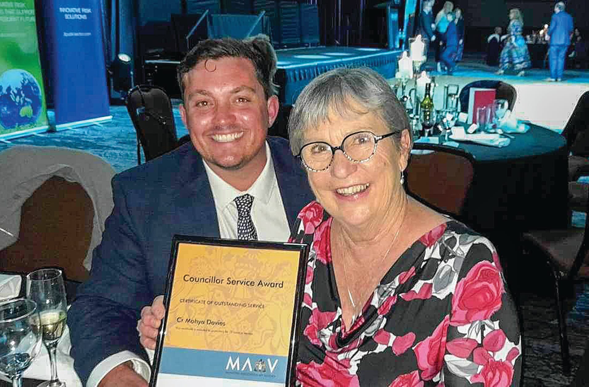 Mohya Davies achieves major milestone as a councillor