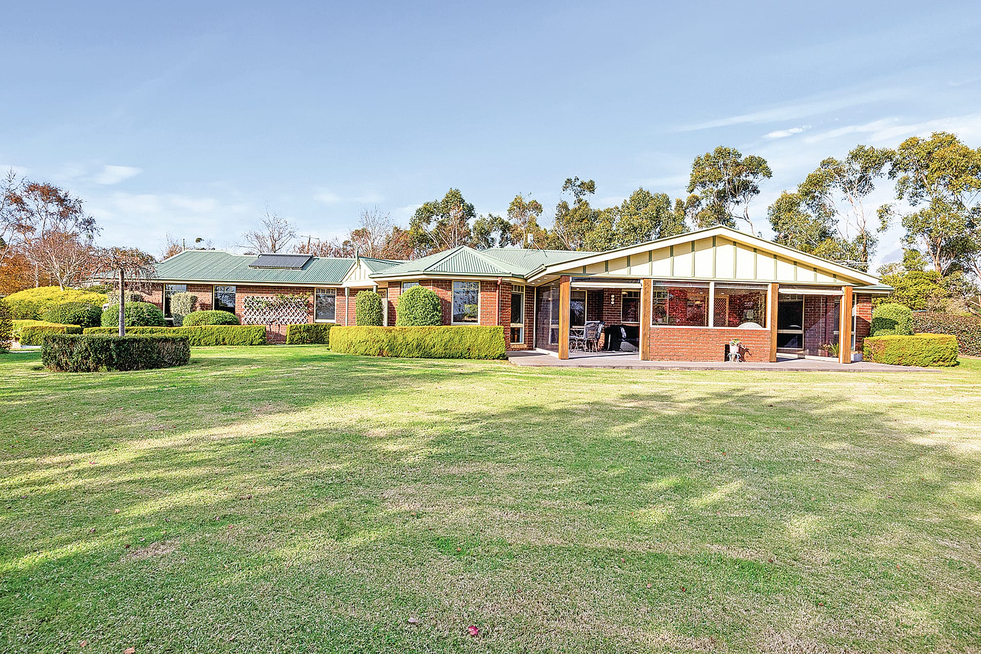 Privacy and serenity amongst stunning gardens
