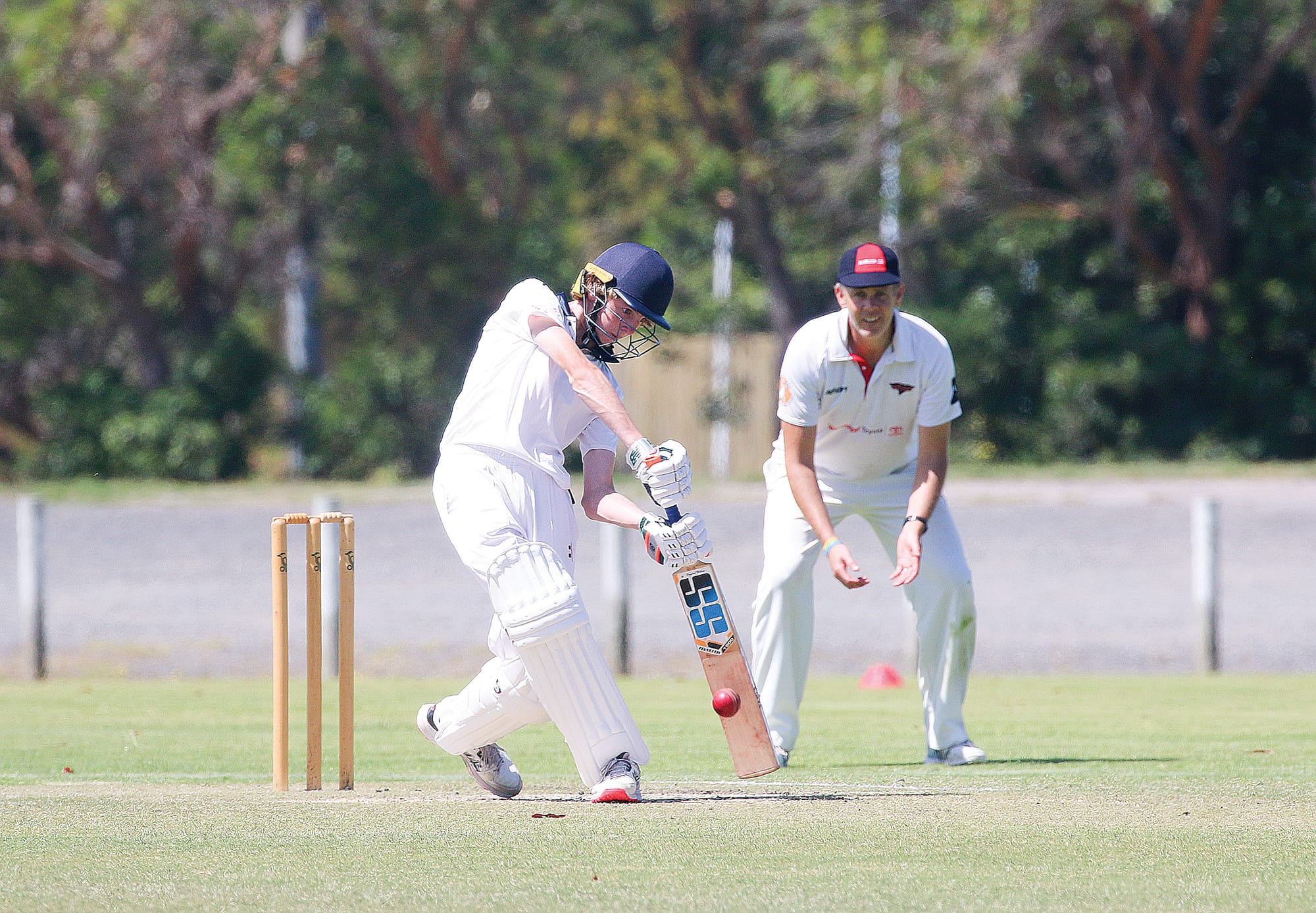 Jobe Williams made 17 runs for Phillip Island in the B1 match.