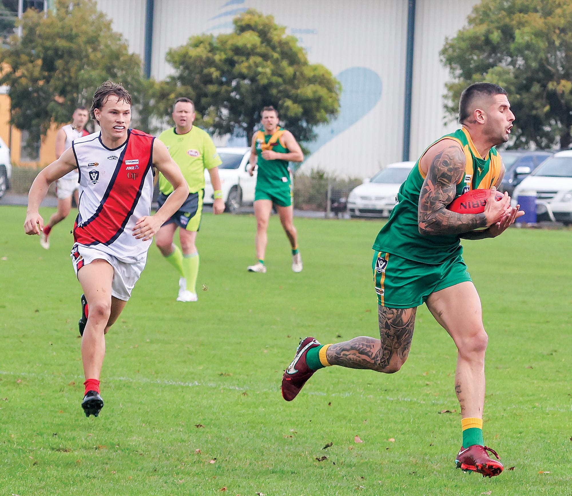 A consistent performer for the Parrots, Tallin Brill exerted some influence, especially in the third quarter, to get the Parrots’ game back on track.