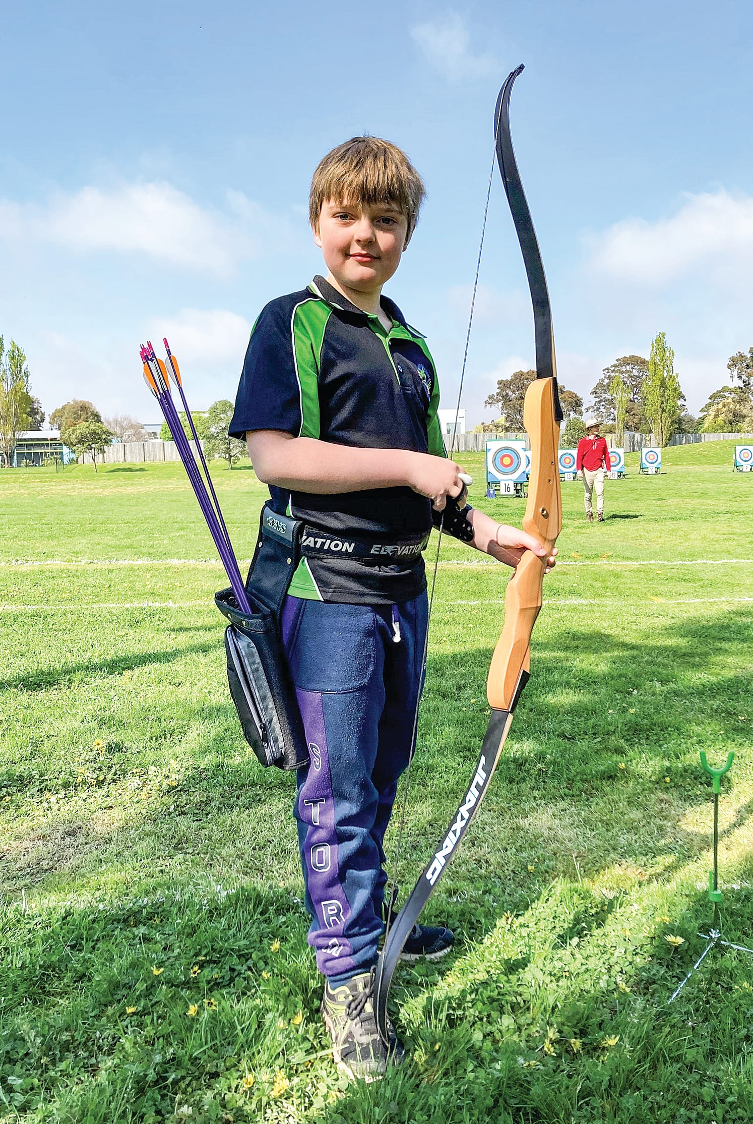 Tim’s taking aim at his Olympic dreams